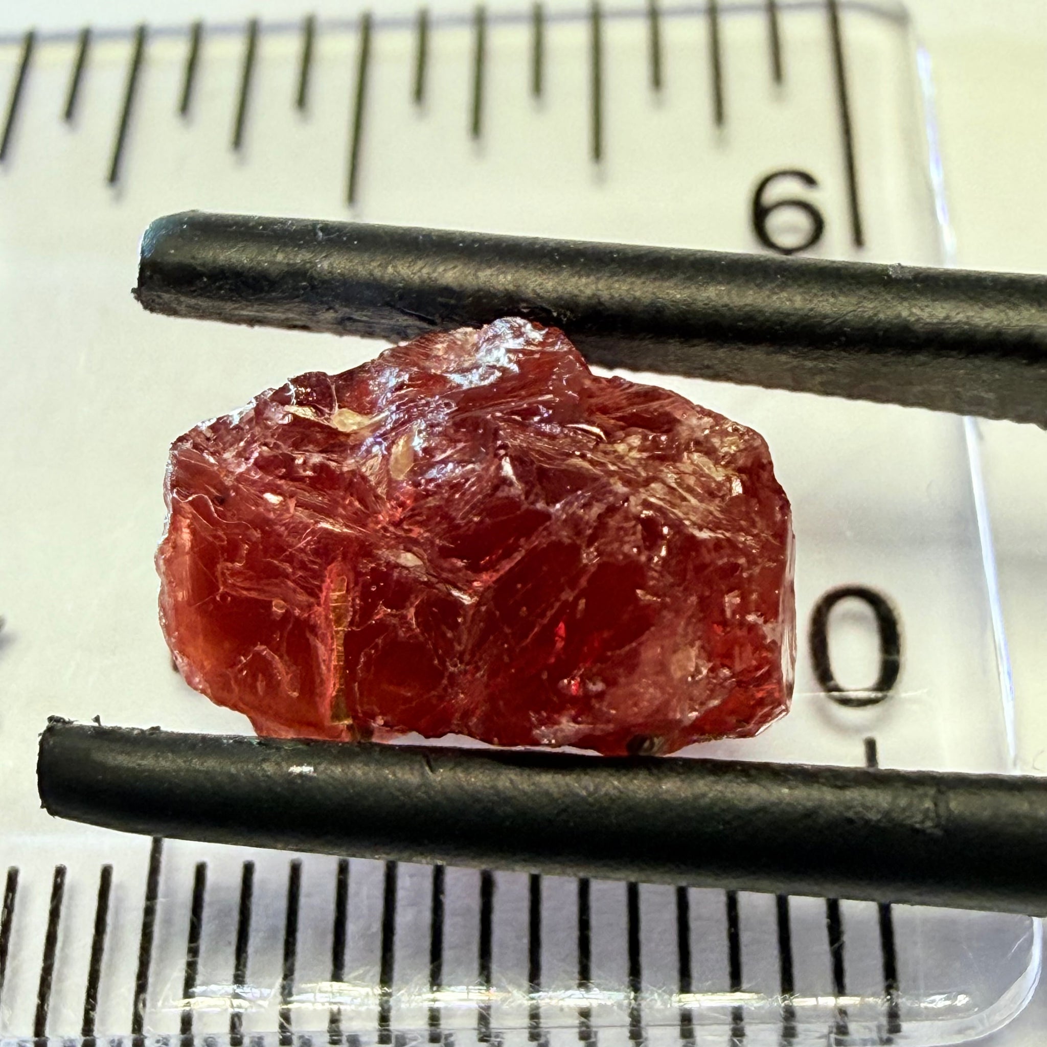 Umba Sapphire, 6.96ct, Umba, Tanzania, Untreated Unheated, surface gunk that will need to be removed on preform, inside its cloudy with no inclusions once the stuff on the skin is removed, see pics and backlit