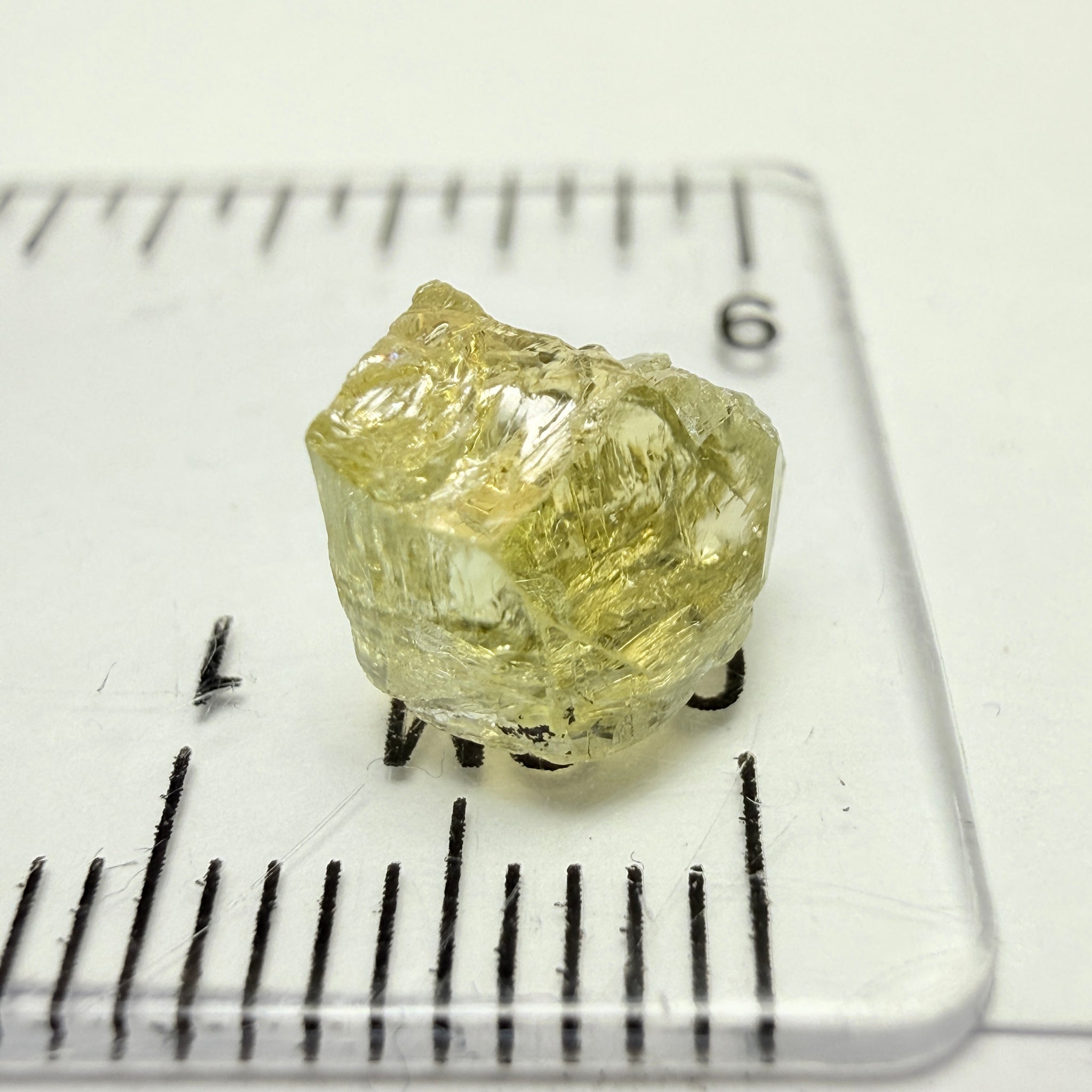 Yellow Tanzanite, 2.87ct, Merelani, Tanzania, Untreated Unheated, slightly included