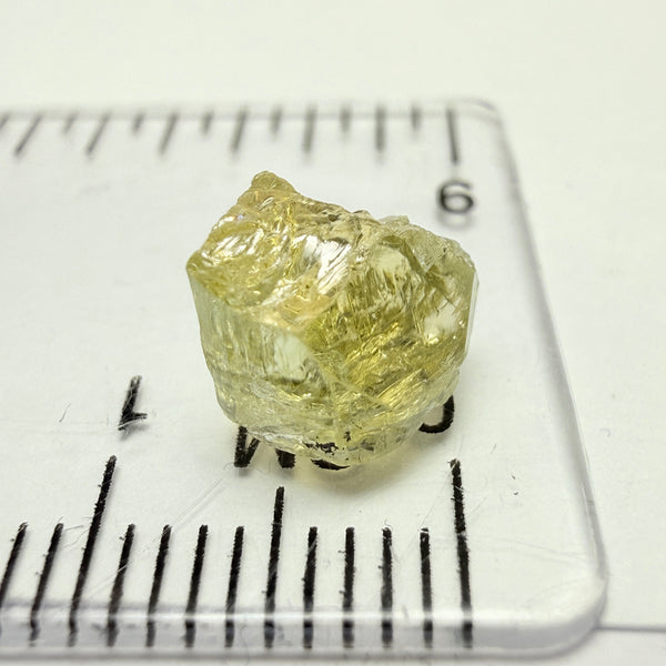 Yellow Tanzanite, 2.87ct, Merelani, Tanzania, Untreated Unheated, slightly included