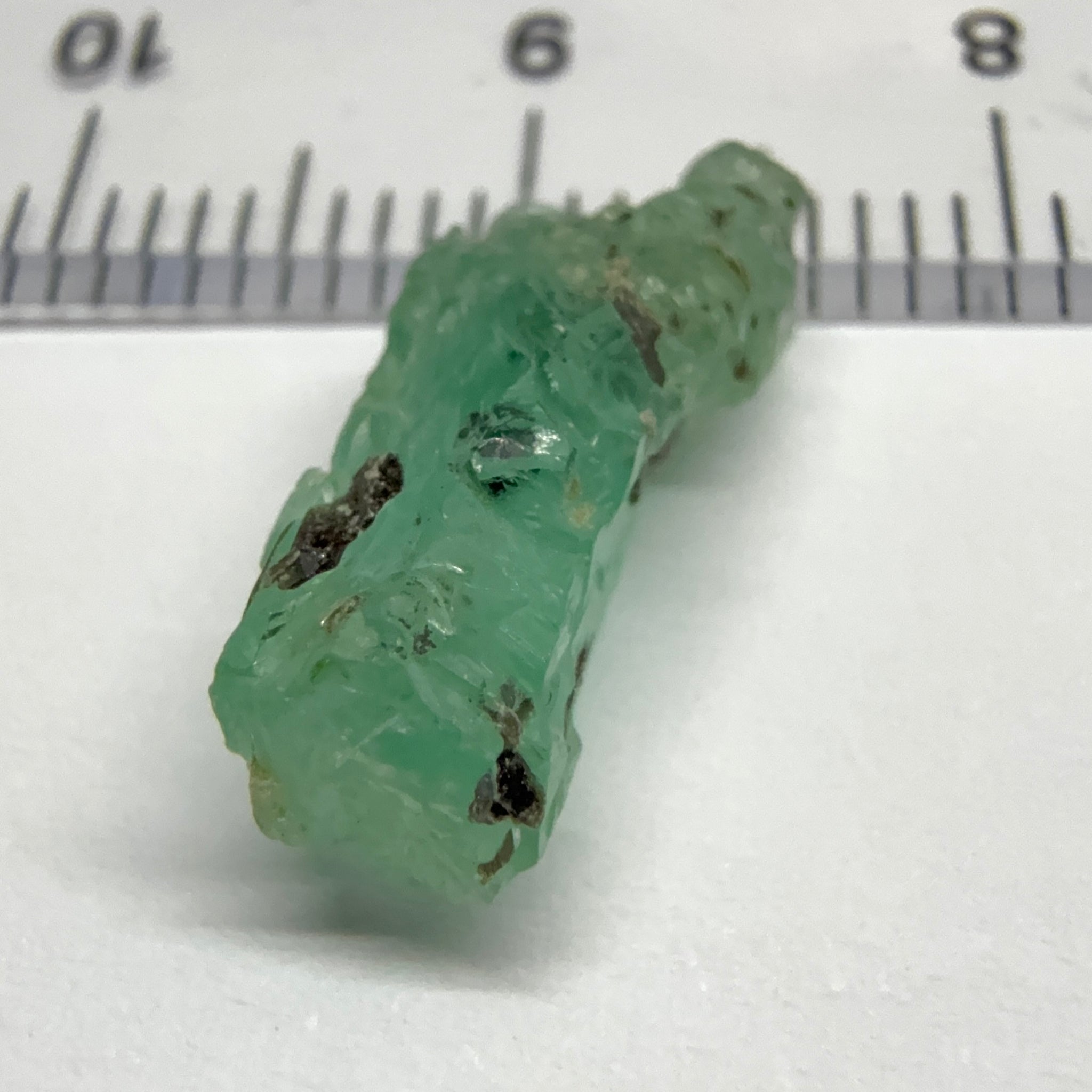 Emerald Crystal, 3.77ct, Tanzania, Untreated Unheated, specimen grade