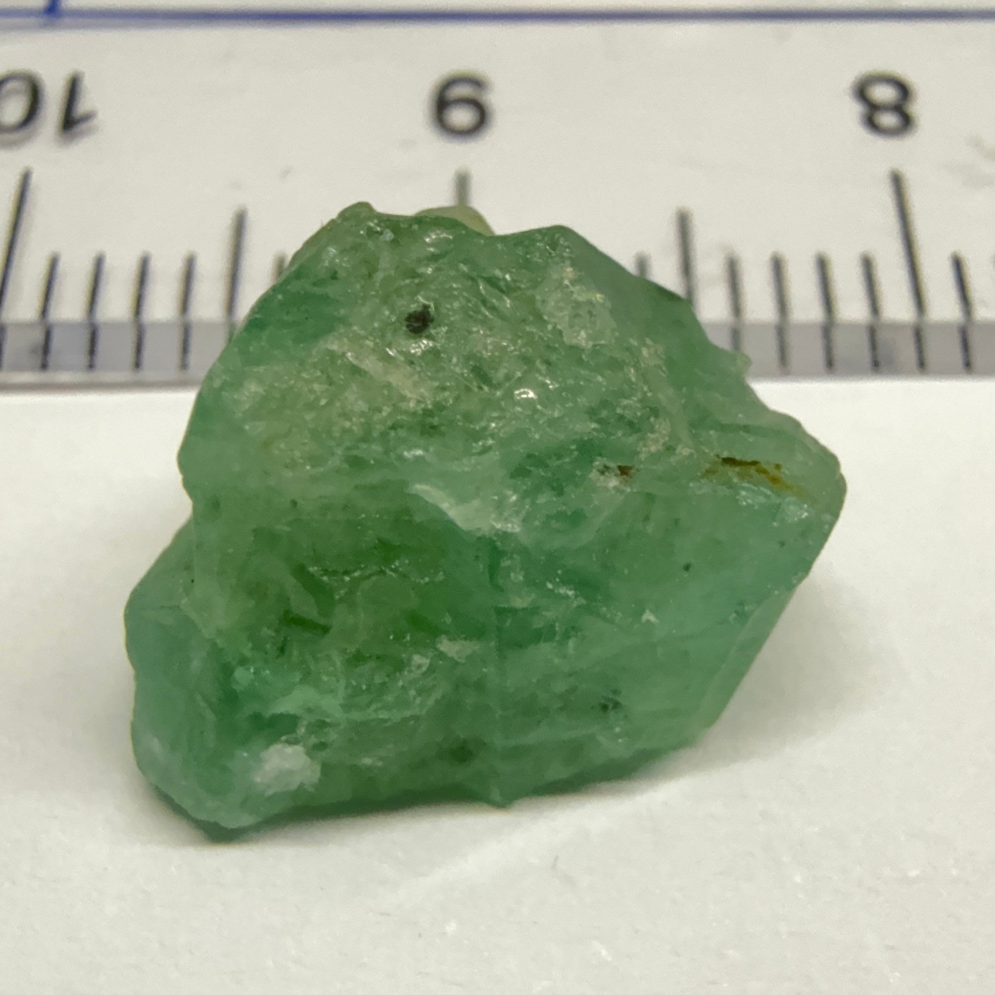 Emerald Crystal, 6.46ct, Tanzania, Untreated Unheated, specimen grade