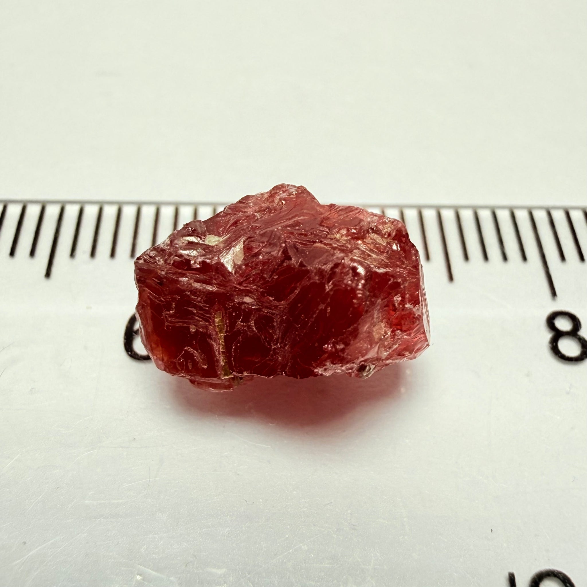 Umba Sapphire, 6.96ct, Umba, Tanzania, Untreated Unheated, surface gunk that will need to be removed on preform, inside its cloudy with no inclusions once the stuff on the skin is removed, see pics and backlit