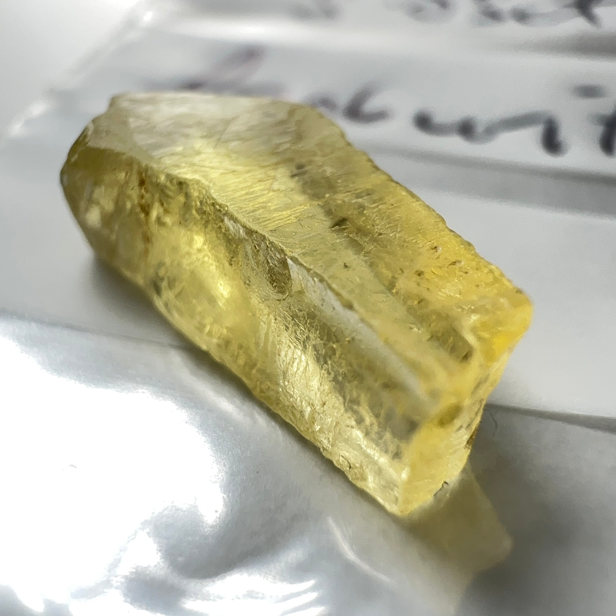 Danburite, 5.03ct, Tanzania, Untreated Unheated, needled with slight inclusions