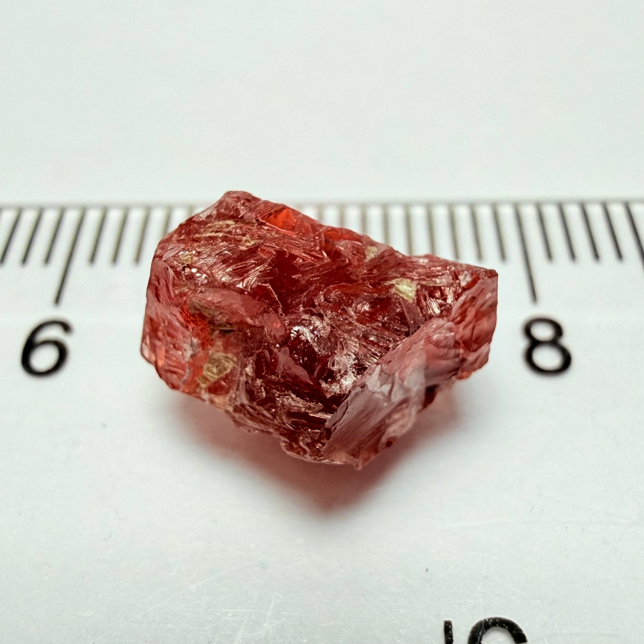 Umba Sapphire, 6.96ct, Umba, Tanzania, Untreated Unheated, surface gunk that will need to be removed on preform, inside its cloudy with no inclusions once the stuff on the skin is removed, see pics and backlit