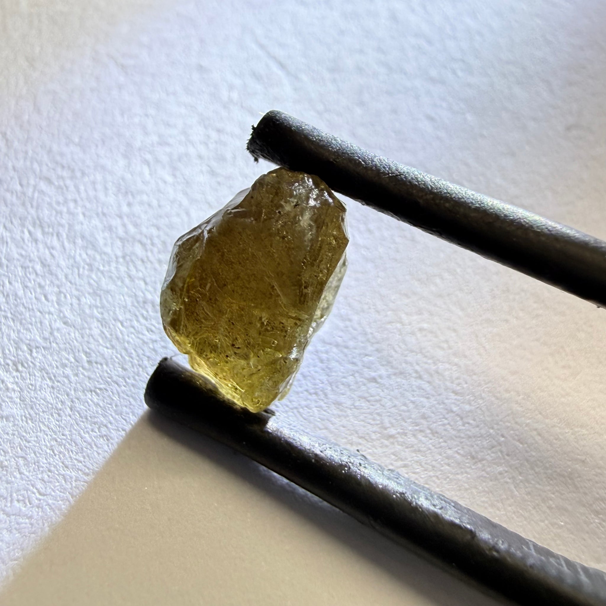 Umba Sapphire, 3.42ct, Umba, Tanzania, Untreated Unheated, slightly included, dark, see backlit photos