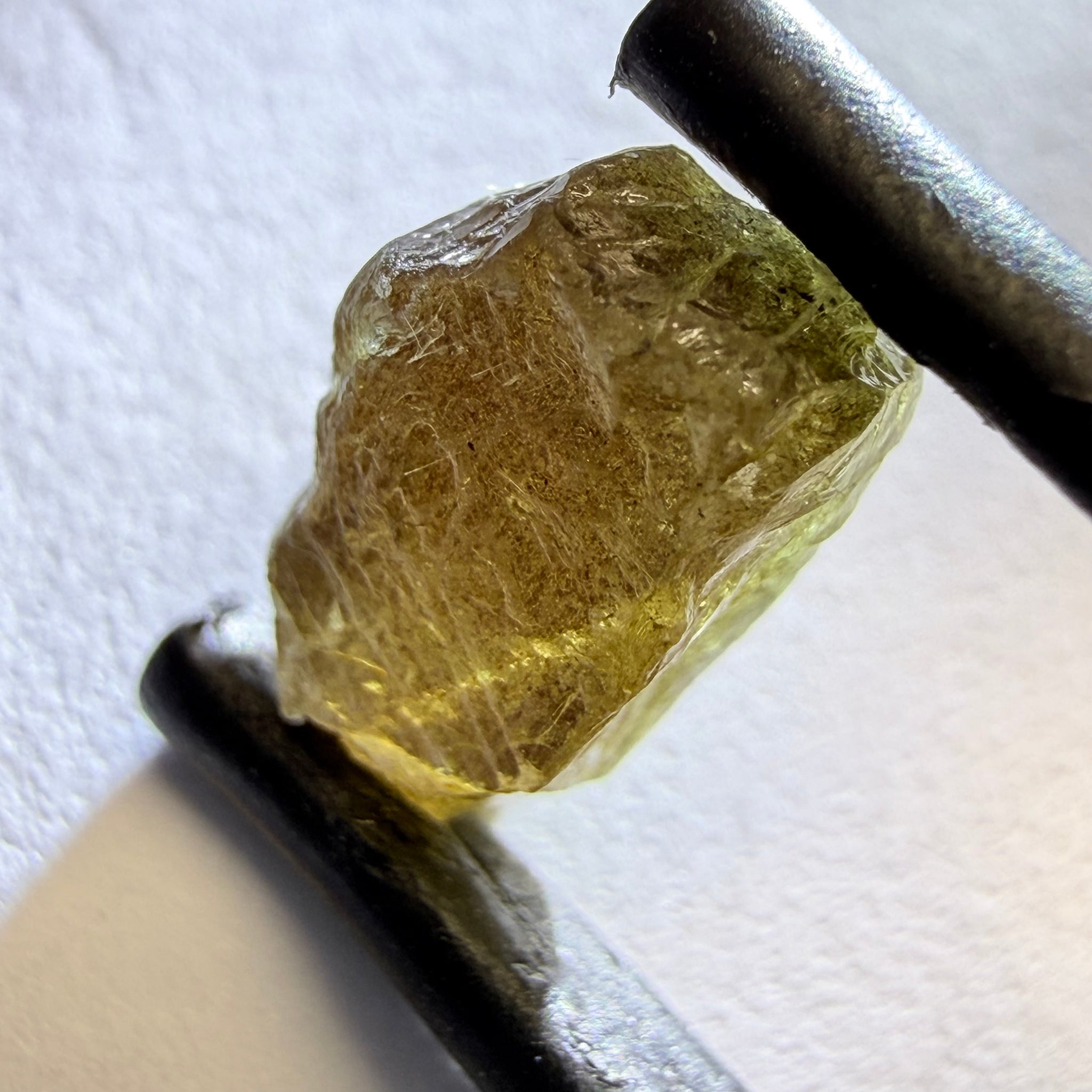 Umba Sapphire, 3.42ct, Umba, Tanzania, Untreated Unheated, slightly included, dark, see backlit photos