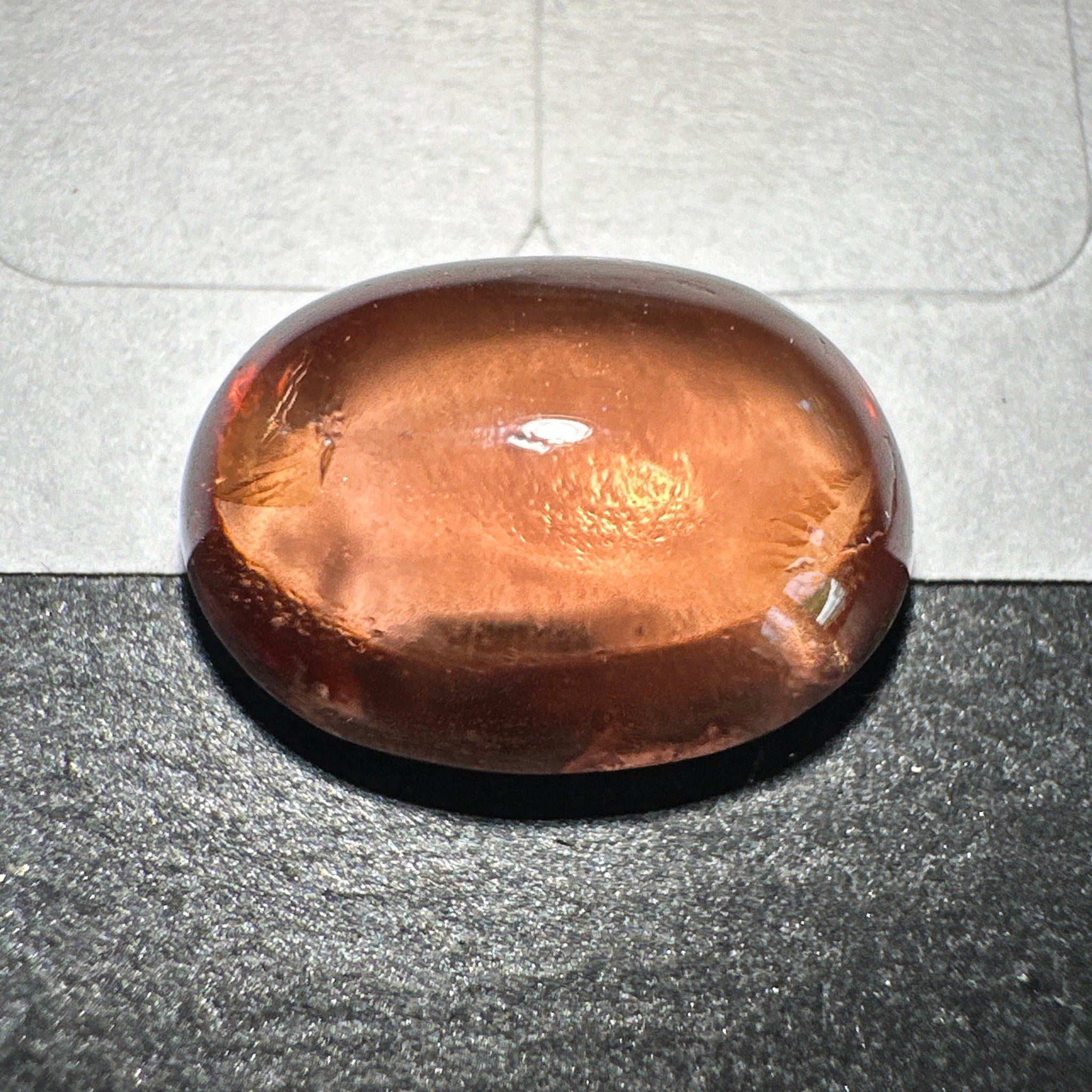 Colour Shifting Umba Sapphire Cab, 5.33ct, can be used as a cab or faceted into a cut stone, Tanzania, Untreated Unheated.