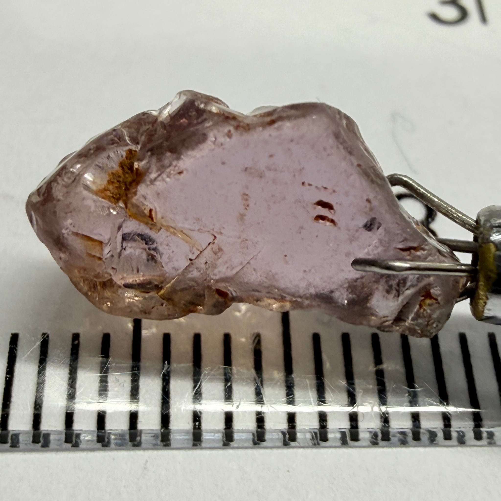 Umba Sapphire, 3.74ct, Umba, Tanzania, Untreated Unheated, vvs-if but flat shape, see pics