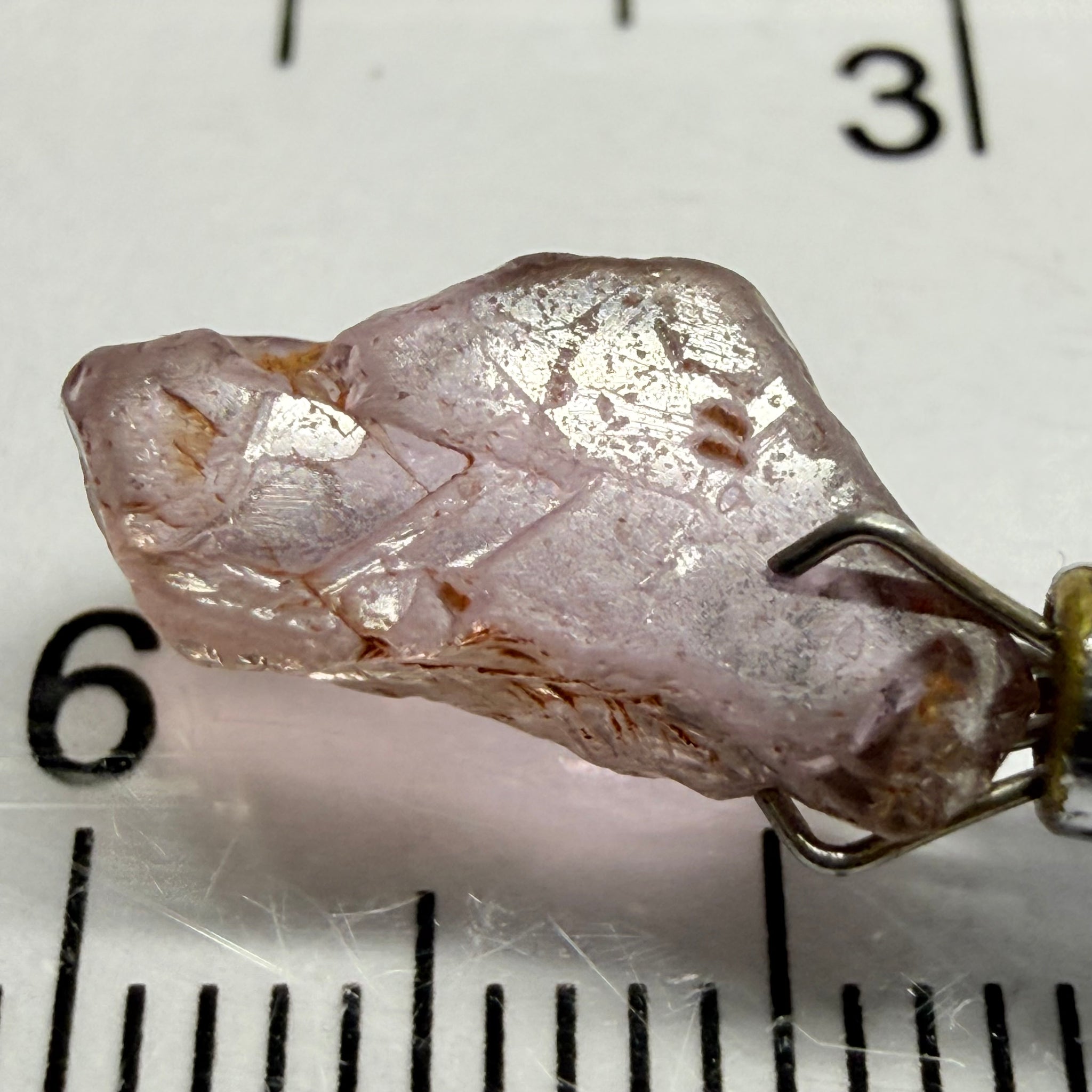 Umba Sapphire, 3.74ct, Umba, Tanzania, Untreated Unheated, vvs-if but flat shape, see pics