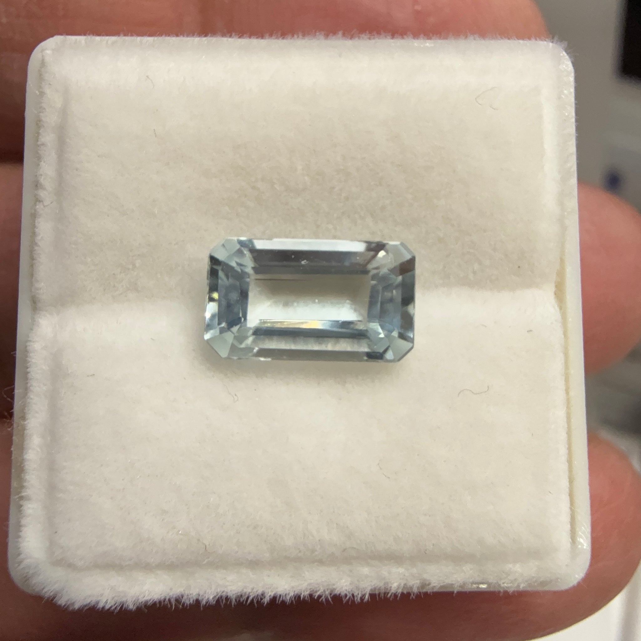 Aquamarine, 1.55ct, Zambia, Unheated Untreated