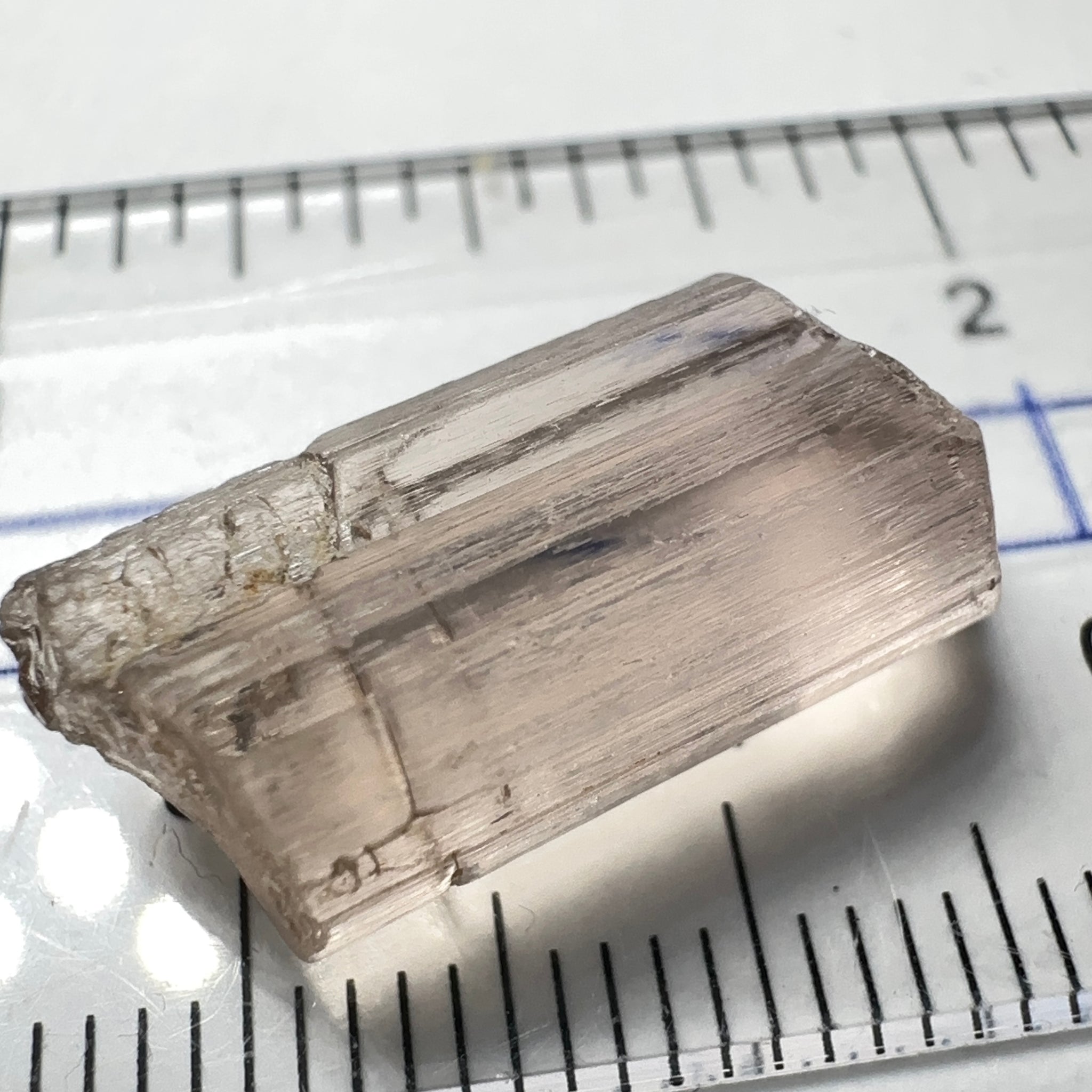 Very Rare, Peach Pink Scapolite, 10.19ct, Tanzania, Untreated Unheated, VVS-IF (flawless)