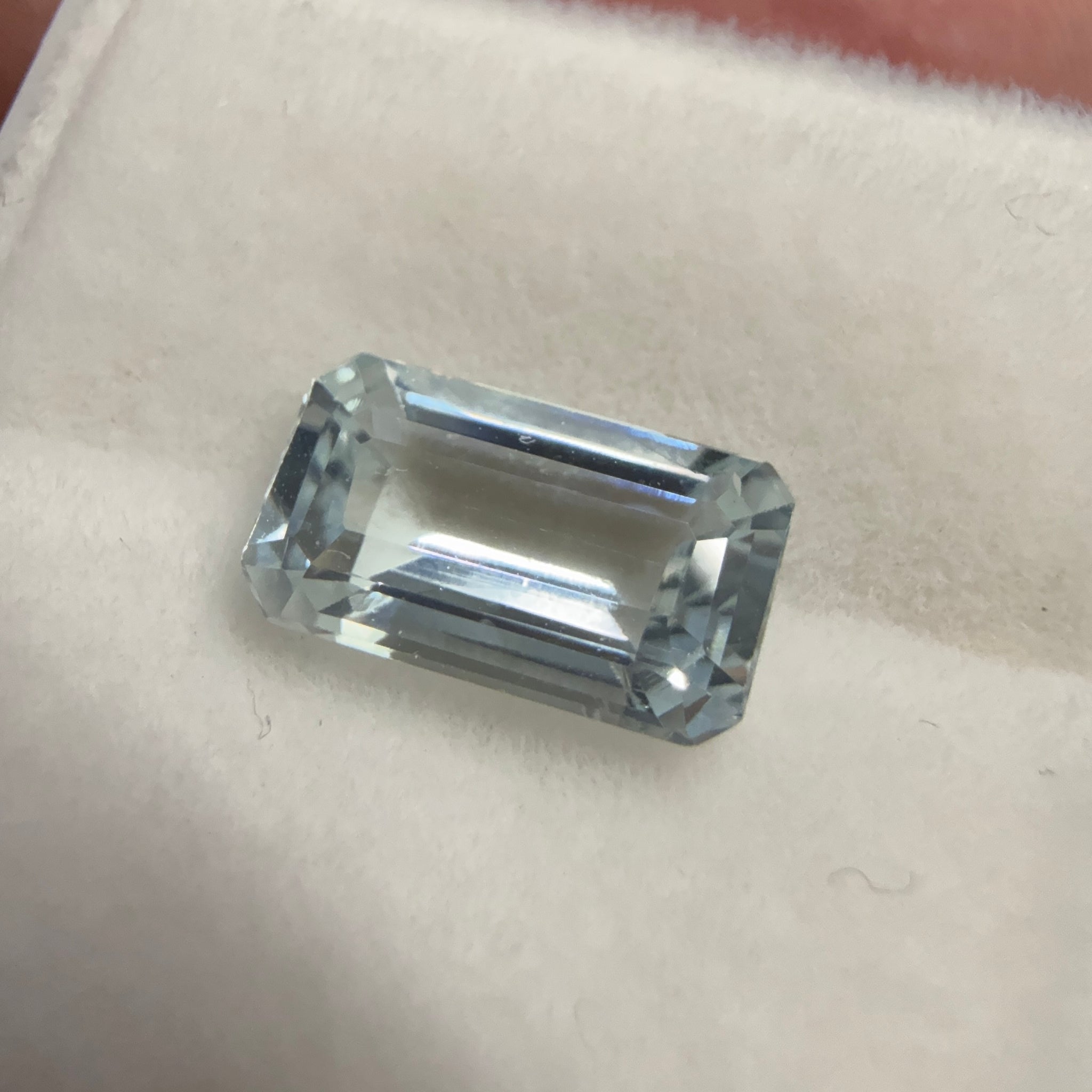 Aquamarine, 1.55ct, Zambia, Unheated Untreated