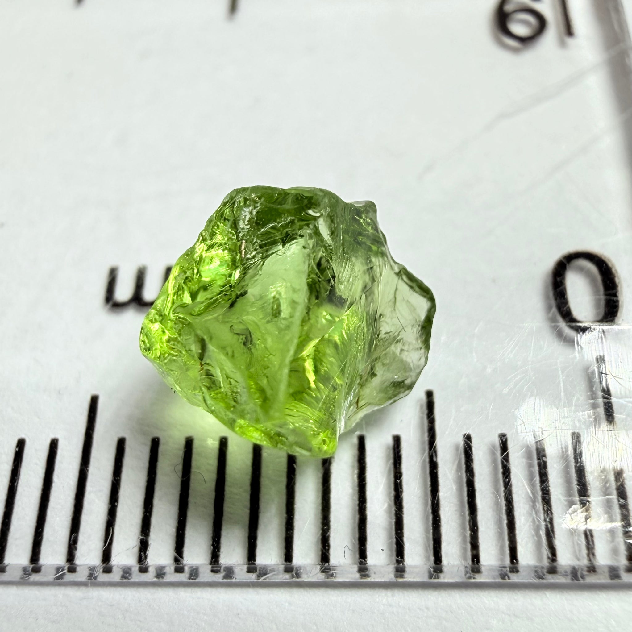 Mint Tourmaline, 1.63ct, Laletema, Tanzania, Untreated Unheated, vvs-if
