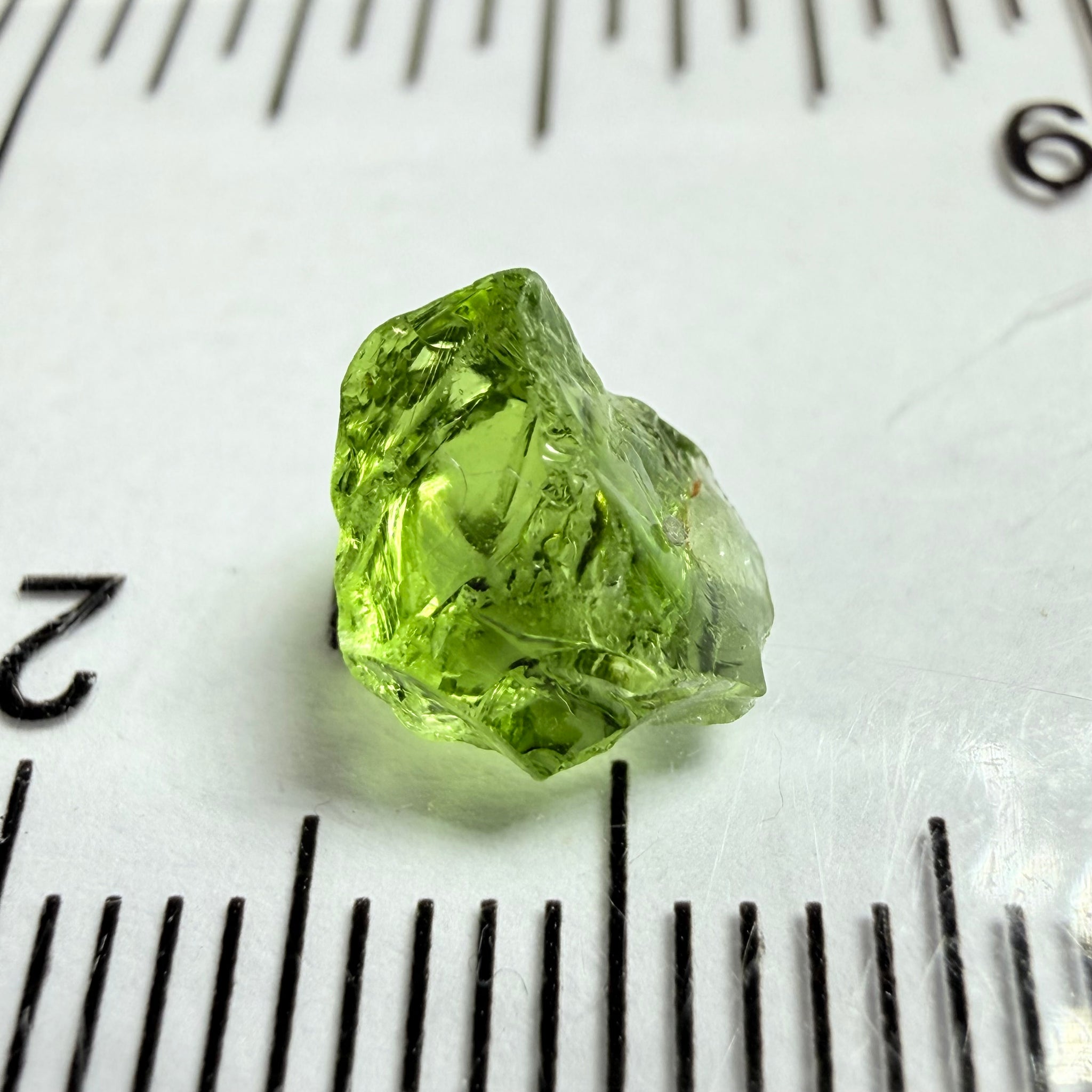 Mint Tourmaline, 1.63ct, Laletema, Tanzania, Untreated Unheated, vvs-if