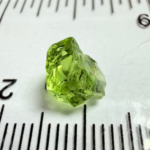 Mint Tourmaline, 1.63ct, Laletema, Tanzania, Untreated Unheated, vvs-if