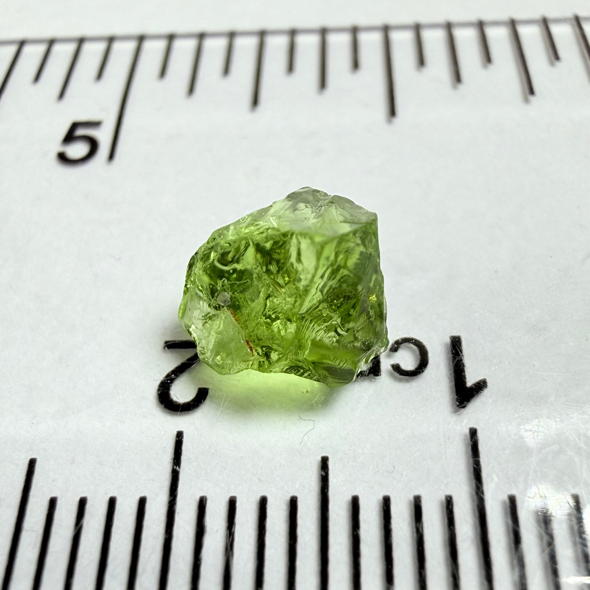 Mint Tourmaline, 1.63ct, Laletema, Tanzania, Untreated Unheated, vvs-if
