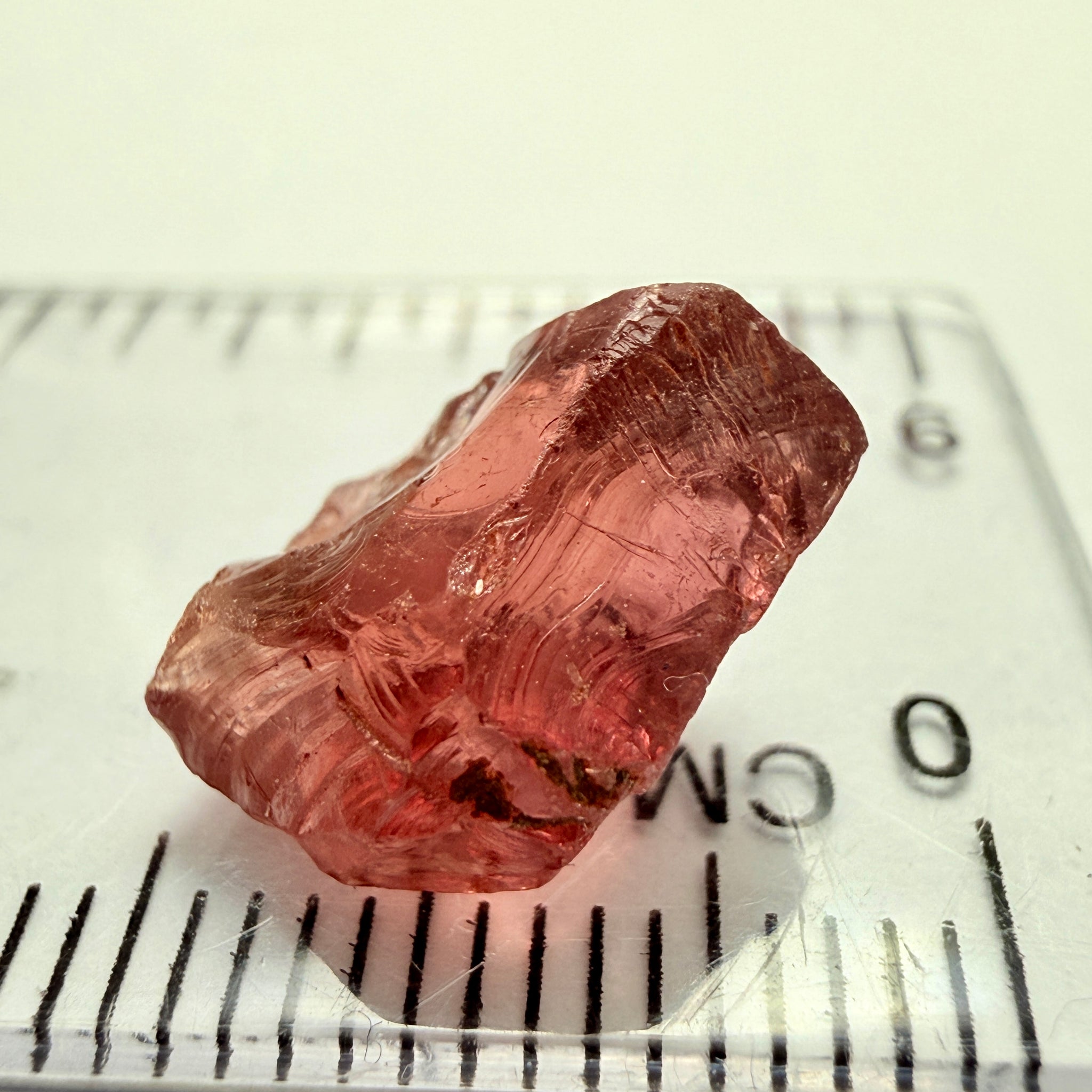 Umba Garnet, 6.90ct, Umba Valley, Tanzania, Untreated Unheated, vvs-if but flattish shape, see side pictures