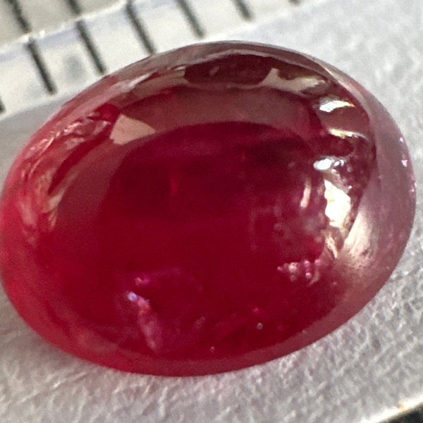 Ruby, 1.23ct, Tanzania. Untreated Unheated