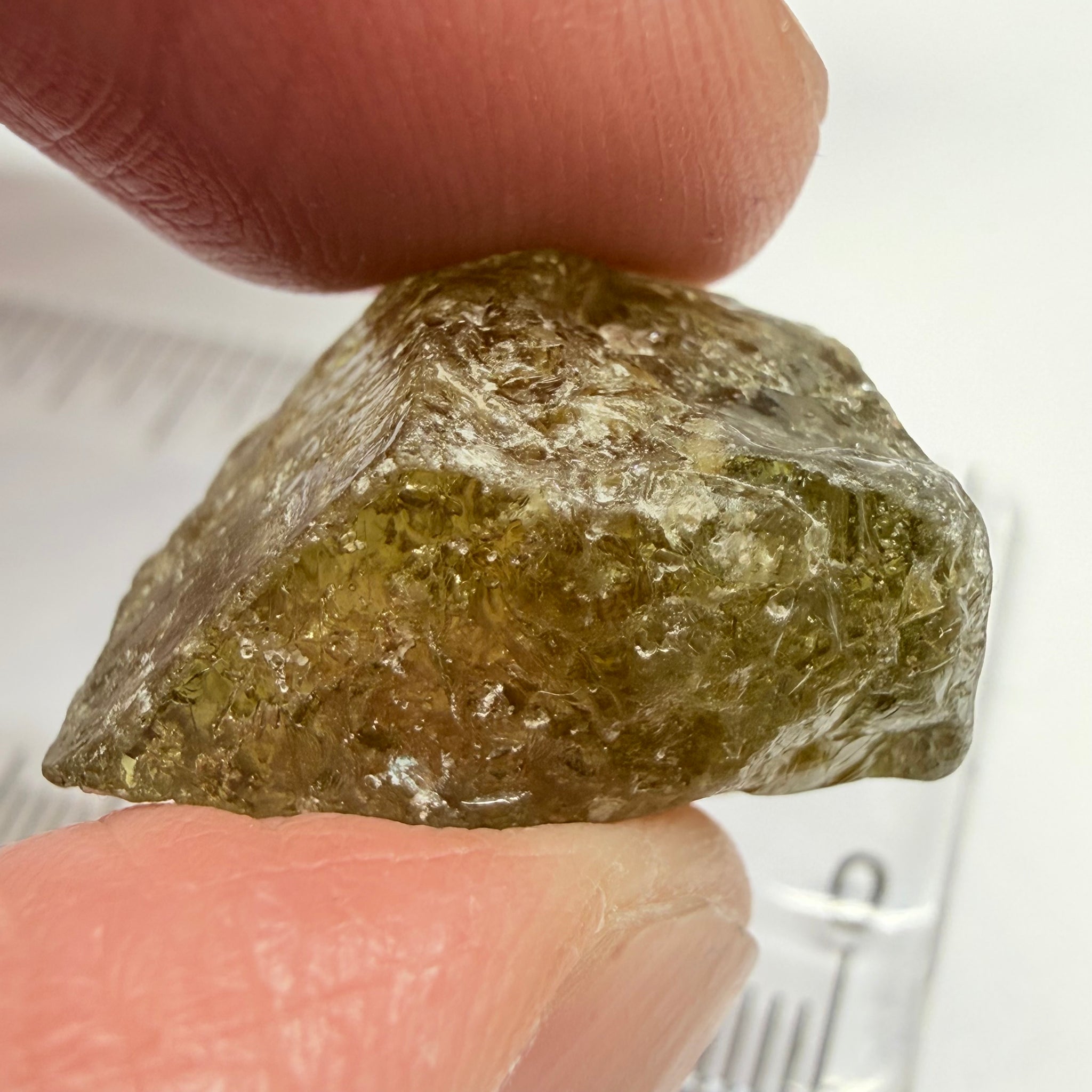 Umba Sapphire, 42.25ct, Umba, Tanzania, Untreated Unheated, cab grade rough, spotty inside, see the backlit photos