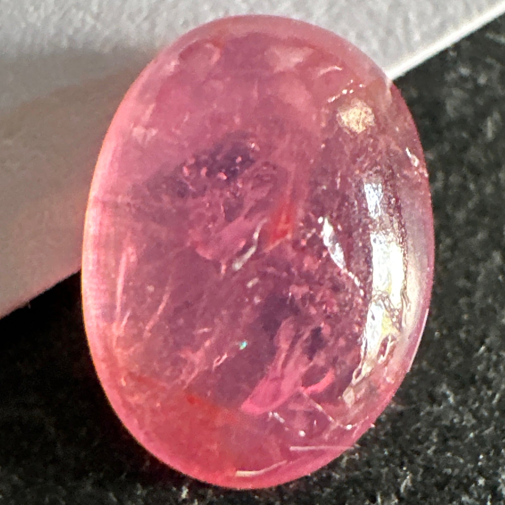 Sapphire Cabochon, 1.65ct, Umba Valley, Tanzania. Untreated Unheated.