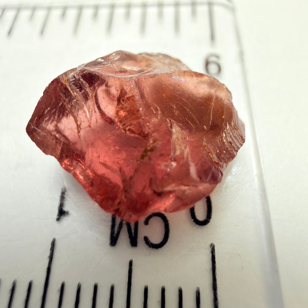 Umba Garnet, 6.90ct, Umba Valley, Tanzania, Untreated Unheated, vvs-if but flattish shape, see side pictures