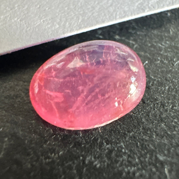 Sapphire Cabochon, 1.65ct, Umba Valley, Tanzania. Untreated Unheated.