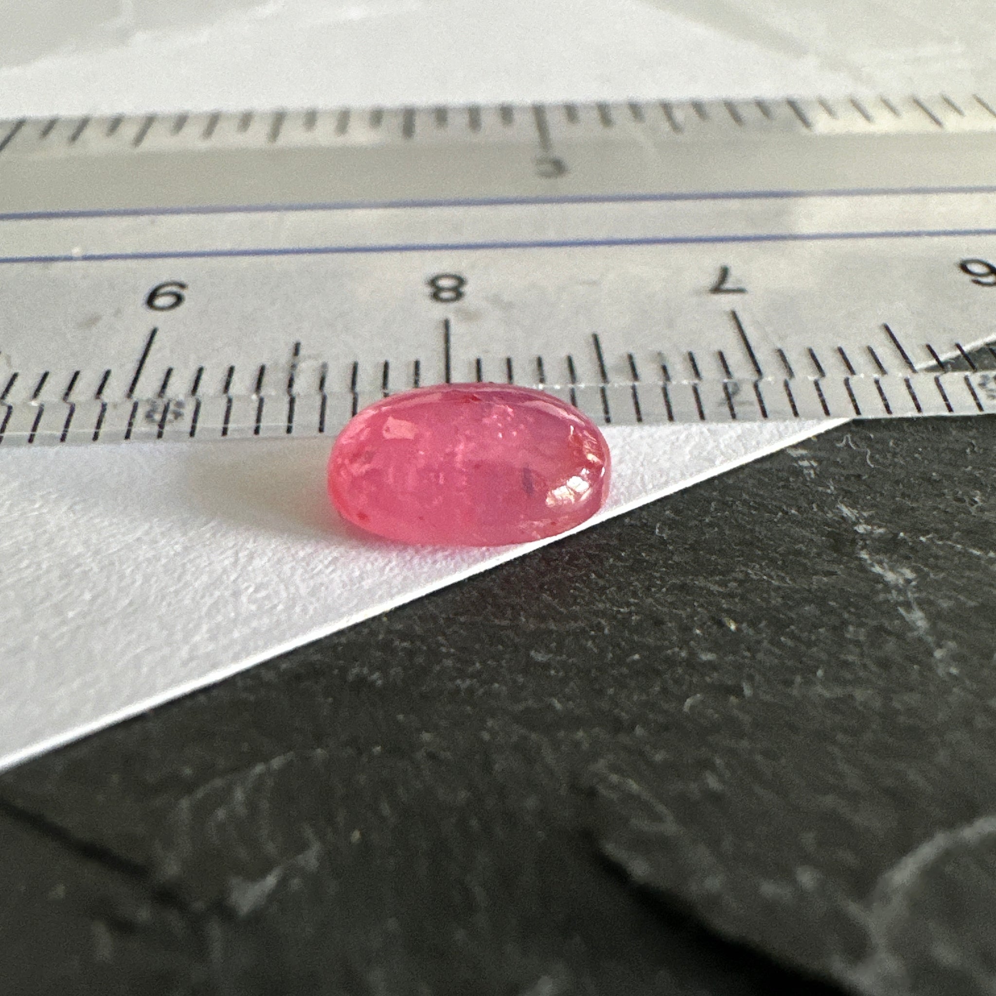 Sapphire Cabochon, 1.65ct, Umba Valley, Tanzania. Untreated Unheated.