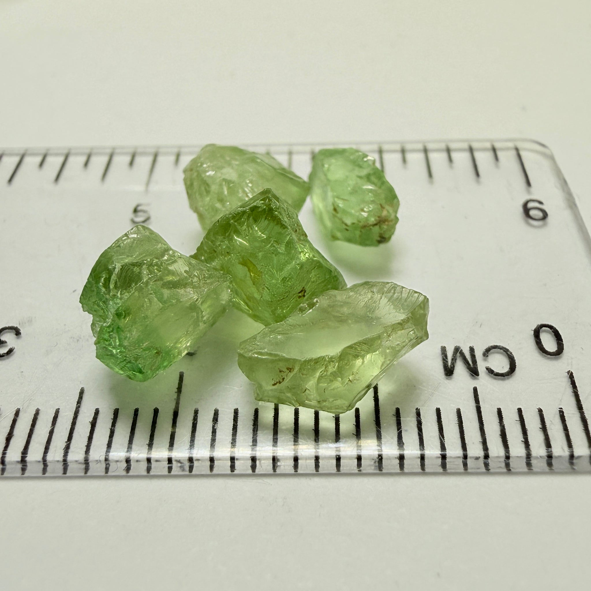 Tsavorite Garnet Lot, 11.19ct, Tanzania, Untreated Unheated, included stones