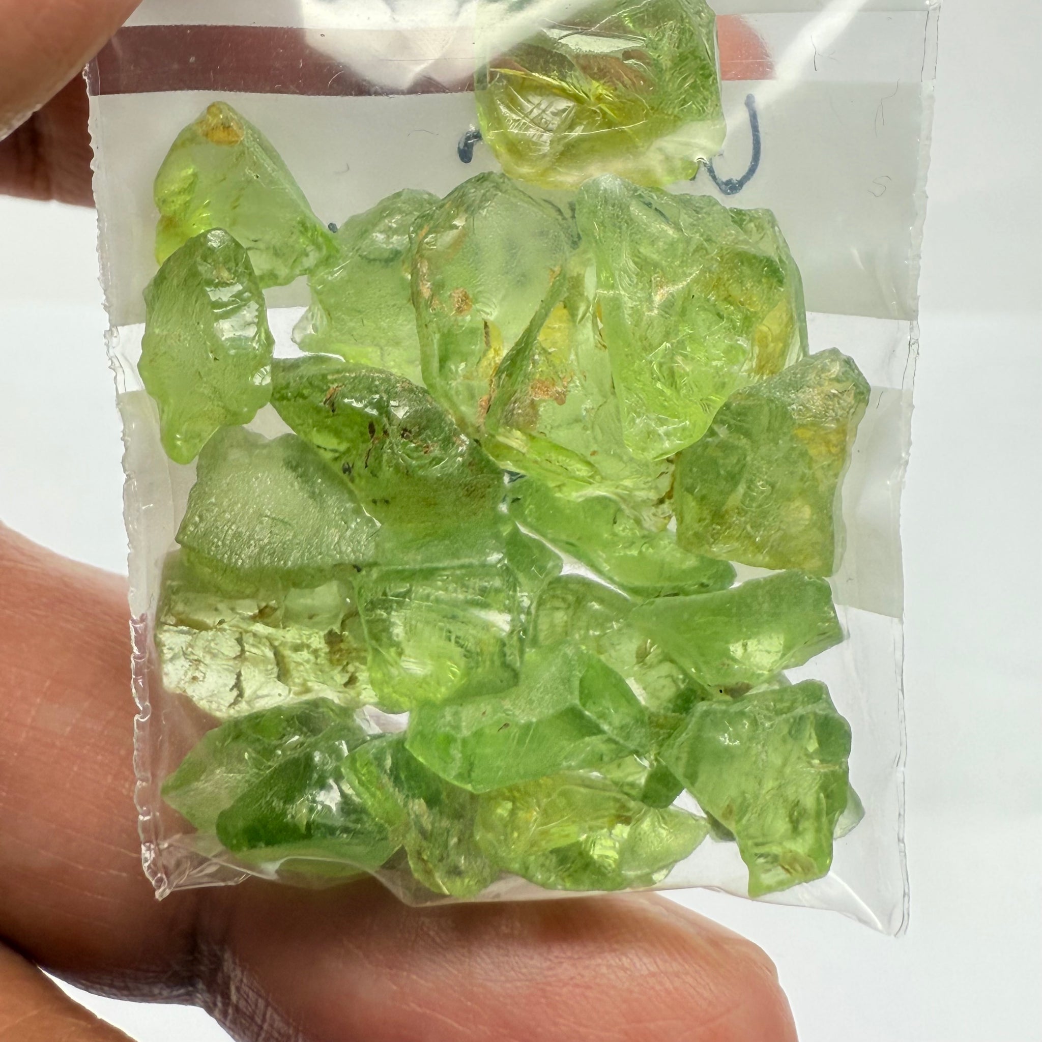 GoGo Peridot Lot, 67.14ct, Mined by the Wa GoGo tribe in Tanzania, Untreated Unheated, Bright Apple Green, FLAT SHAPES - too flat to facet according to me but you can try, or use them in jewellery as is