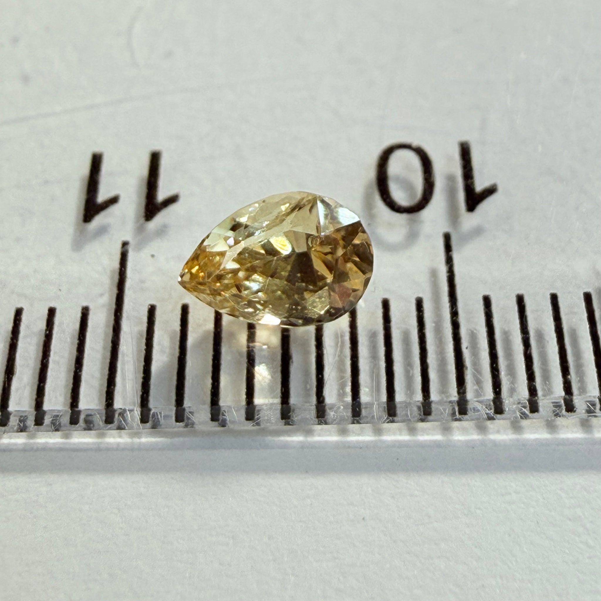 Yellow Grossular Garnet, 0.47ct, Merelani, Tanzania, Untreated Unheated