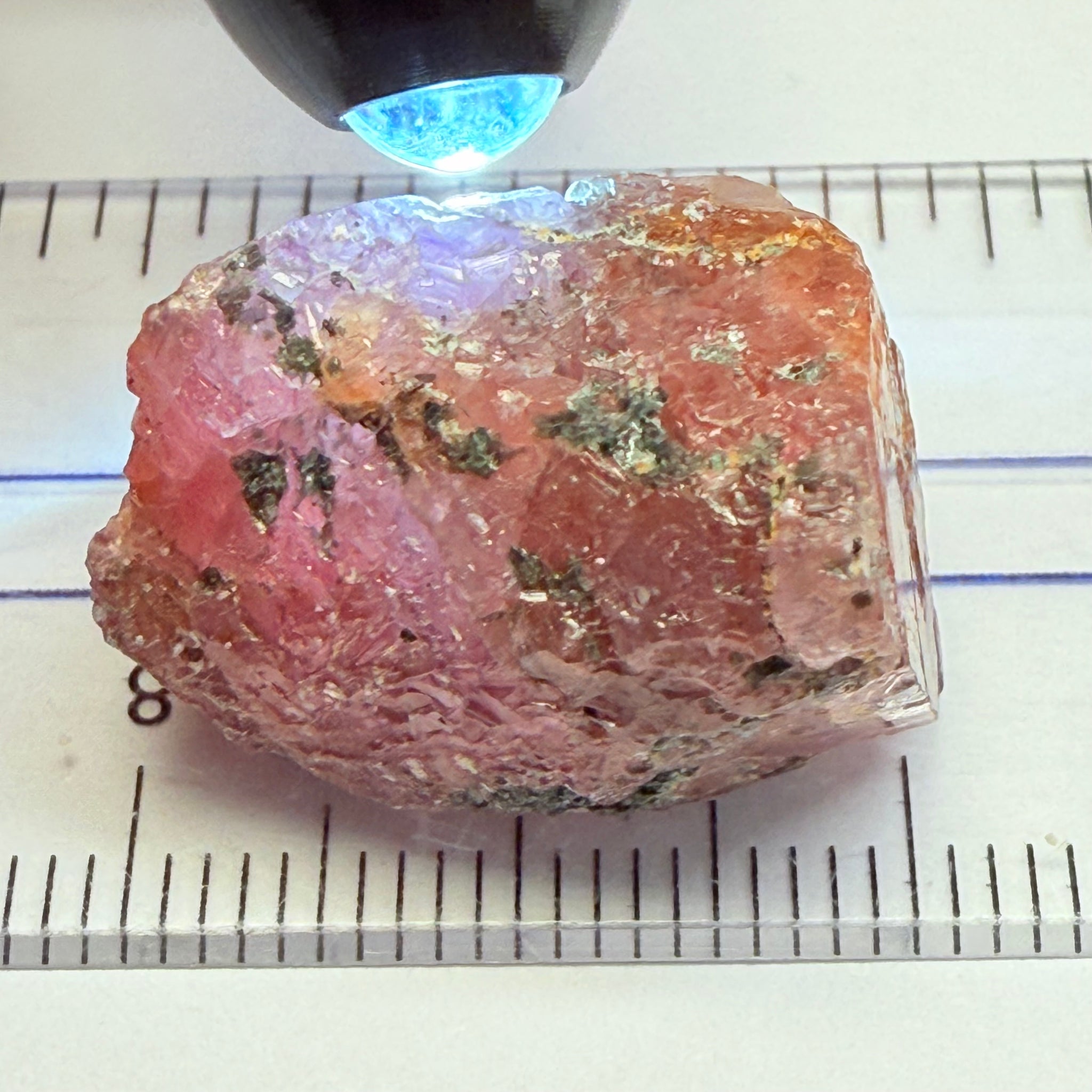 Winza Sapphire Crystal, 46.90ct, Winza, Tanzania, Untreated Unheated