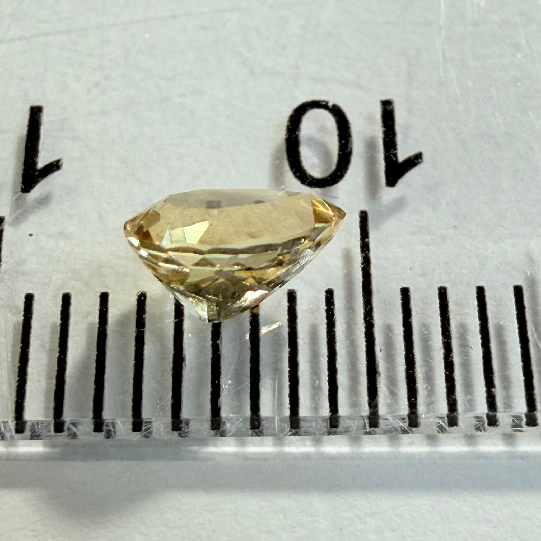 Yellow Grossular Garnet, 0.47ct, Merelani, Tanzania, Untreated Unheated