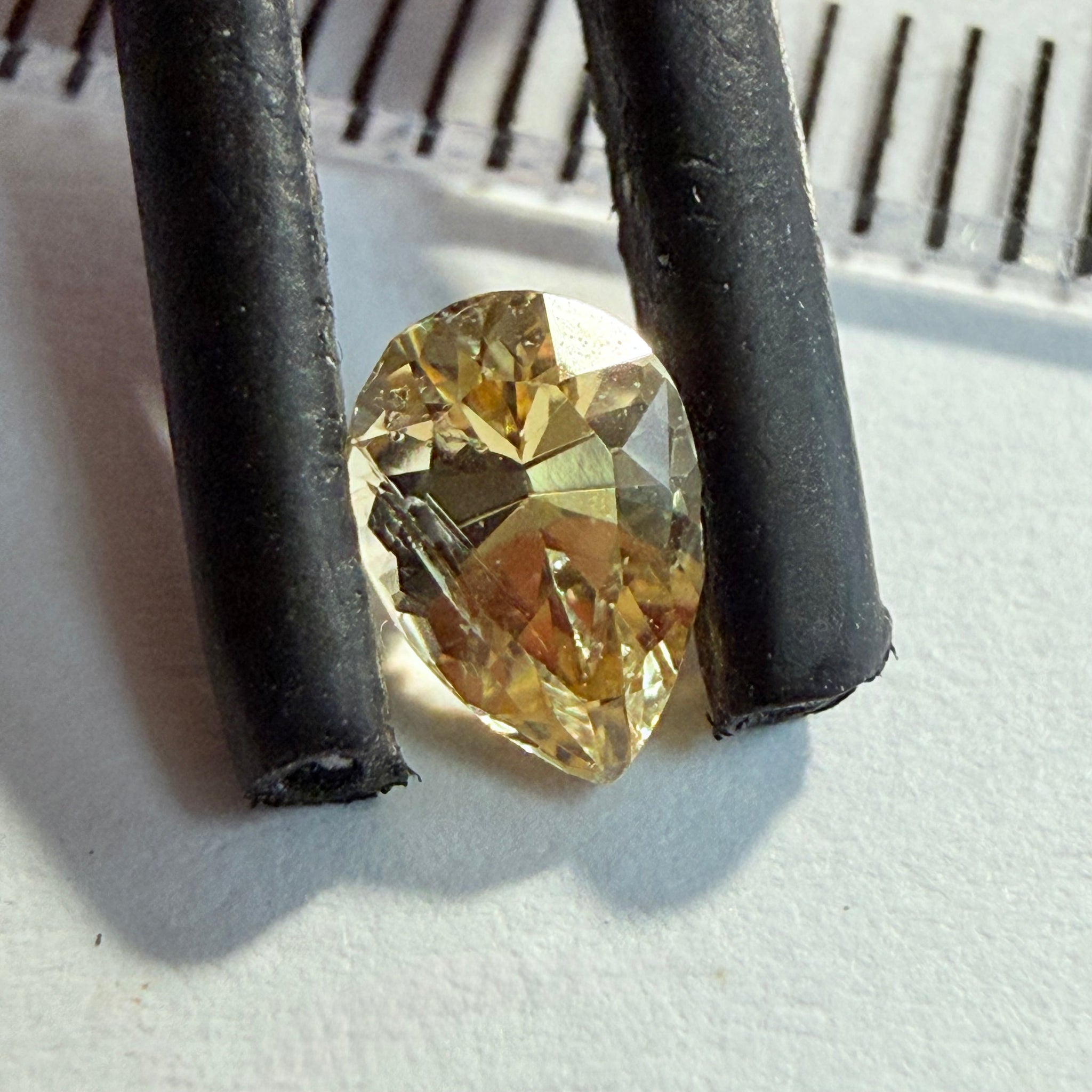 Yellow Grossular Garnet, 0.47ct, Merelani, Tanzania, Untreated Unheated