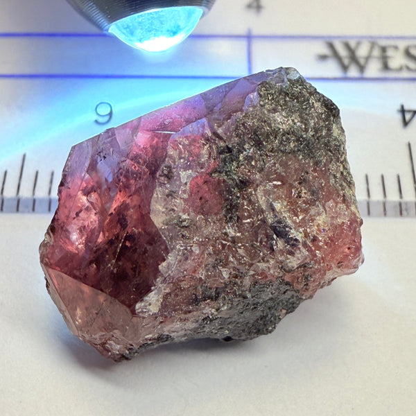 Winza Sapphire Crystal, 24.39ct, Winza, Tanzania, Untreated Unheated