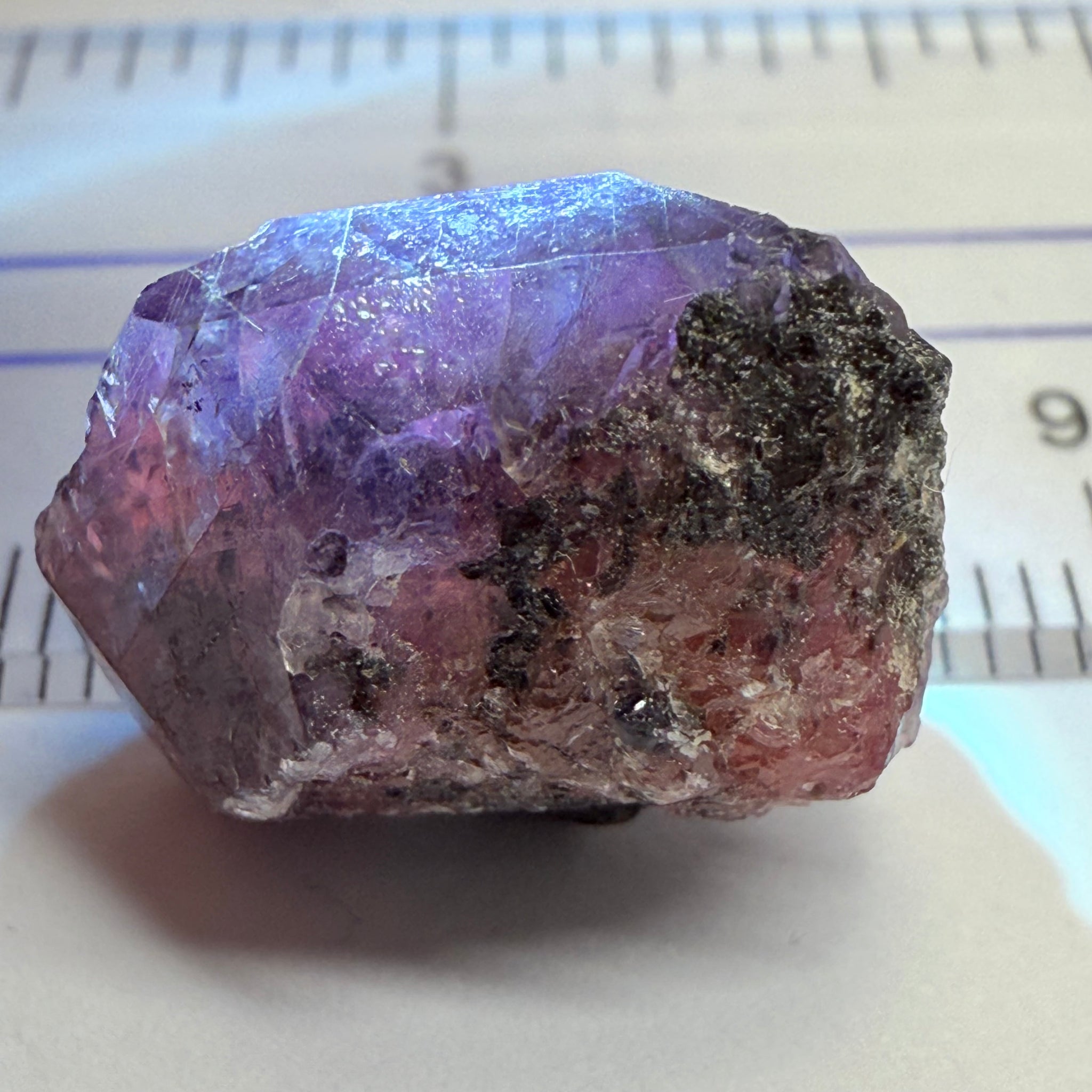 Winza Sapphire Crystal, 24.39ct, Winza, Tanzania, Untreated Unheated