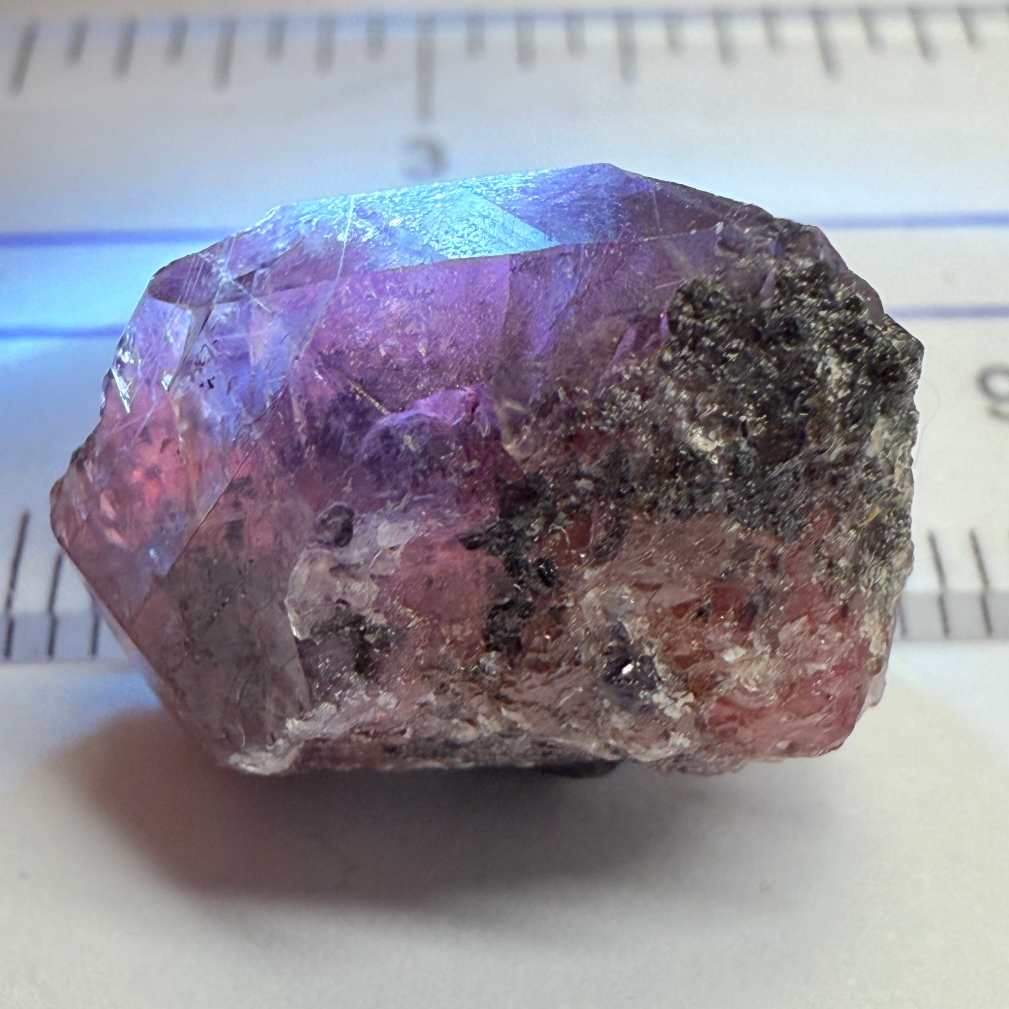 Winza Sapphire Crystal, 24.39ct, Winza, Tanzania, Untreated Unheated