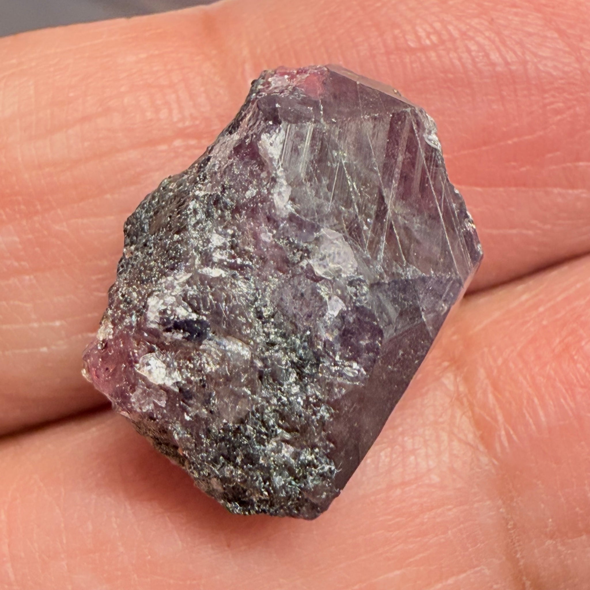 Winza Sapphire Crystal, 24.39ct, Winza, Tanzania, Untreated Unheated