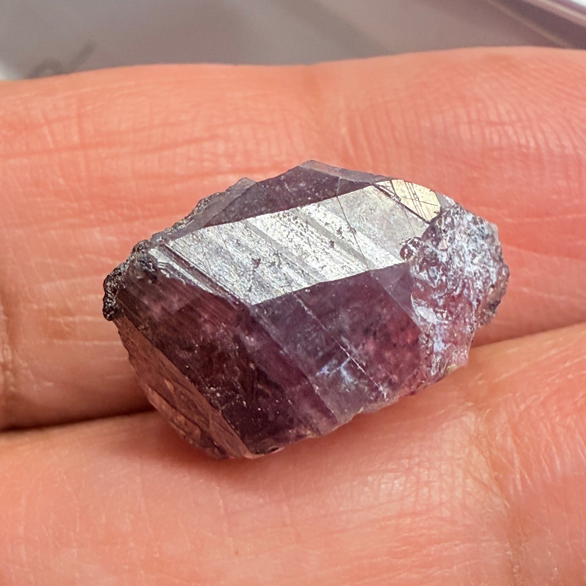 Winza Sapphire Crystal, 24.39ct, Winza, Tanzania, Untreated Unheated