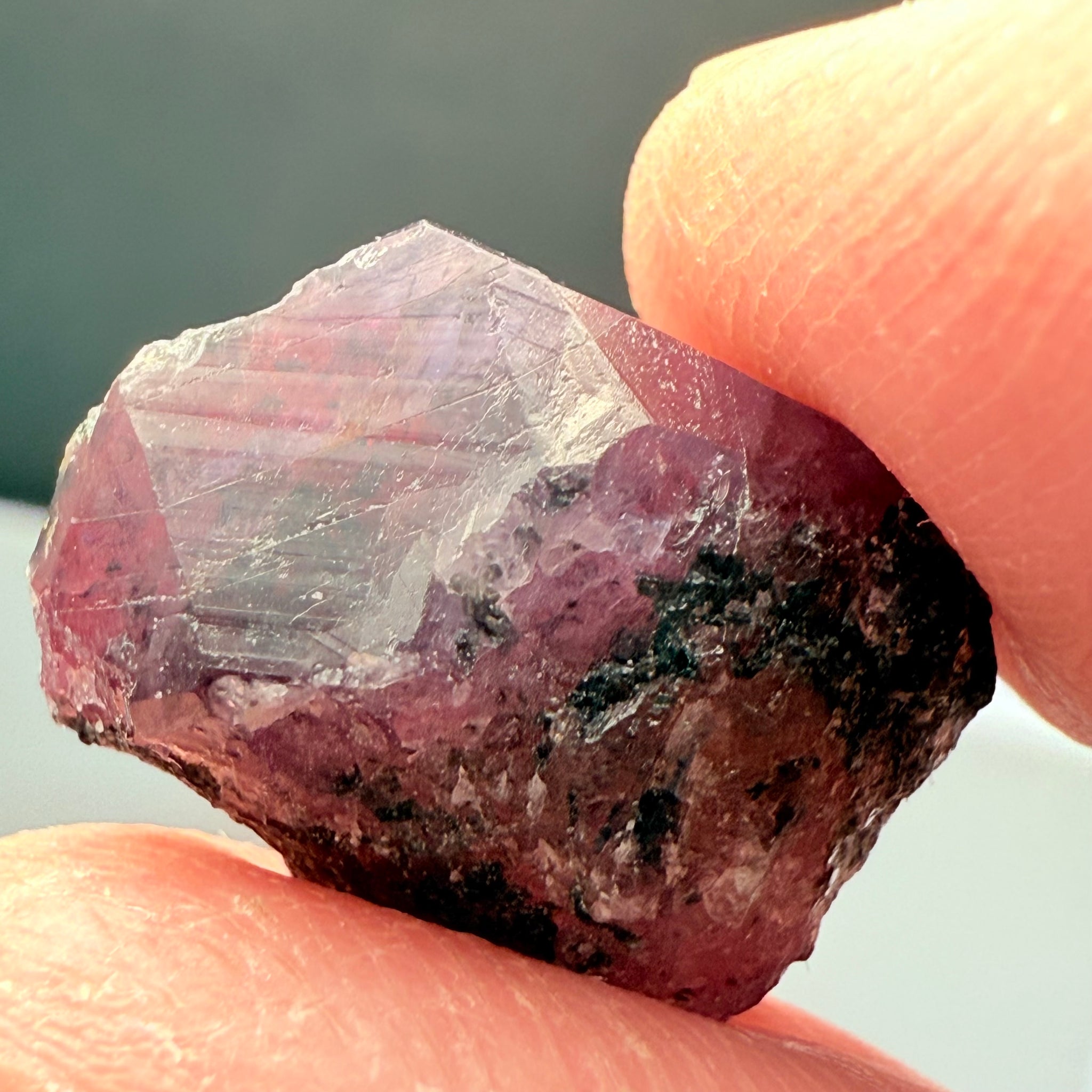 Winza Sapphire Crystal, 24.39ct, Winza, Tanzania, Untreated Unheated