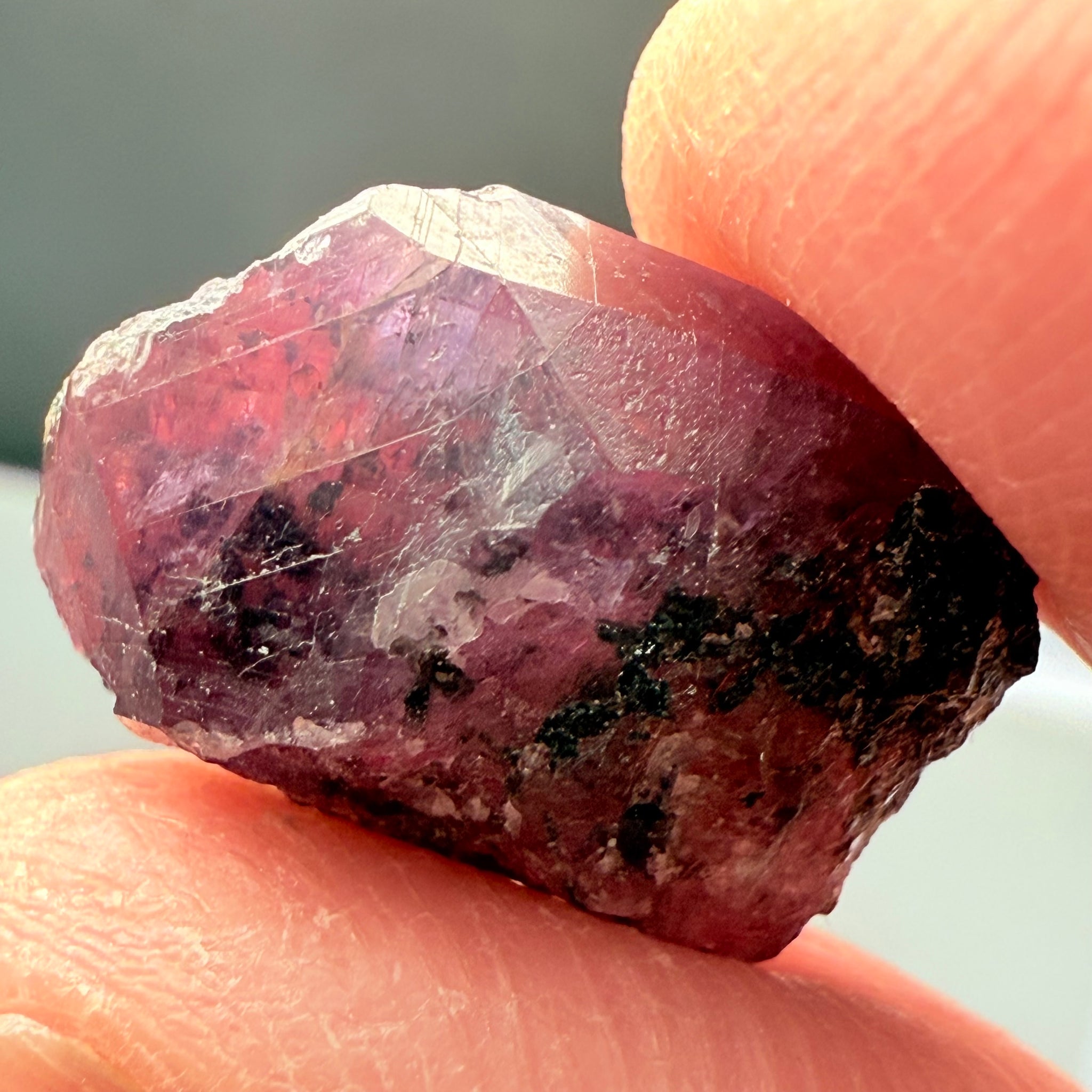 Winza Sapphire Crystal, 24.39ct, Winza, Tanzania, Untreated Unheated