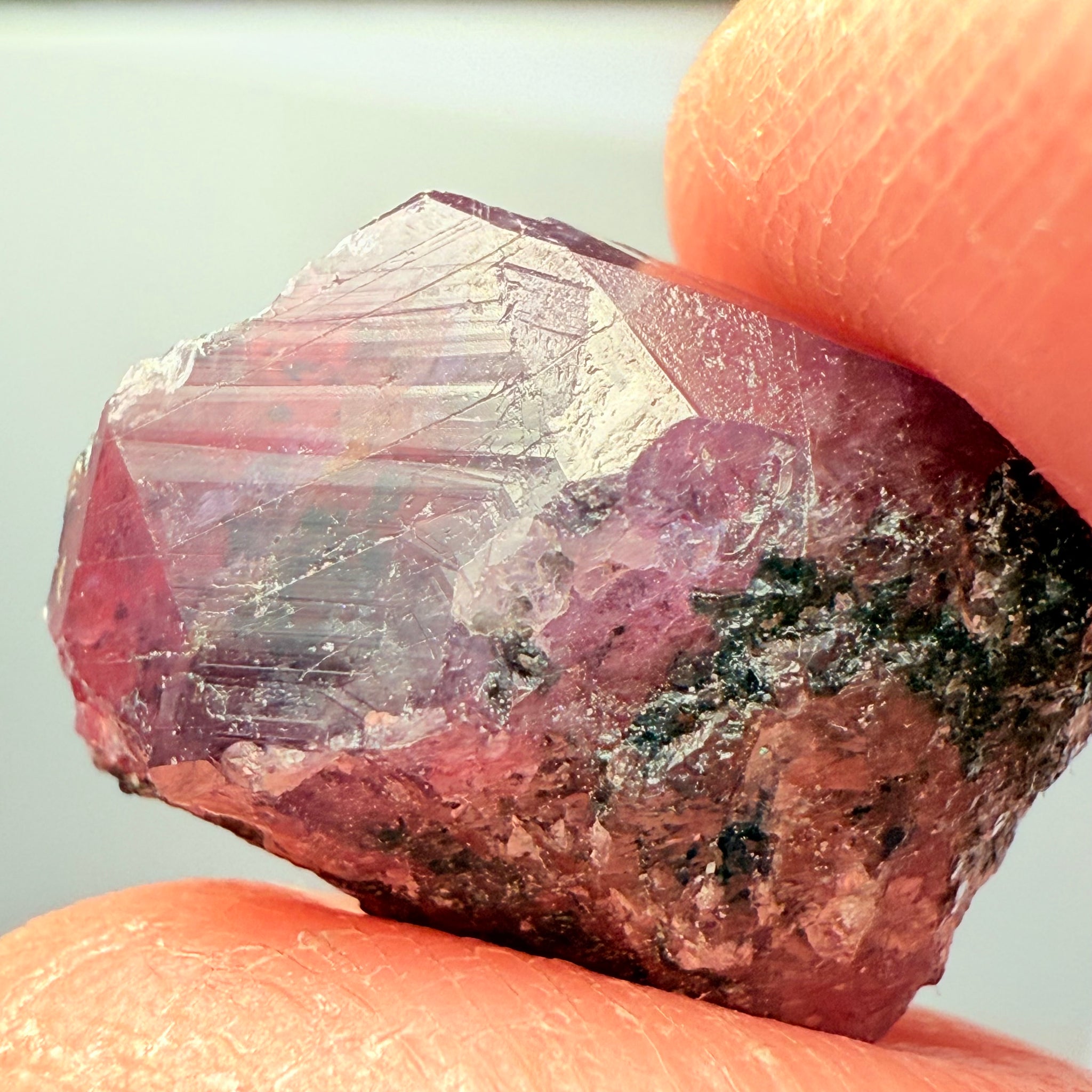 Winza Sapphire Crystal, 24.39ct, Winza, Tanzania, Untreated Unheated