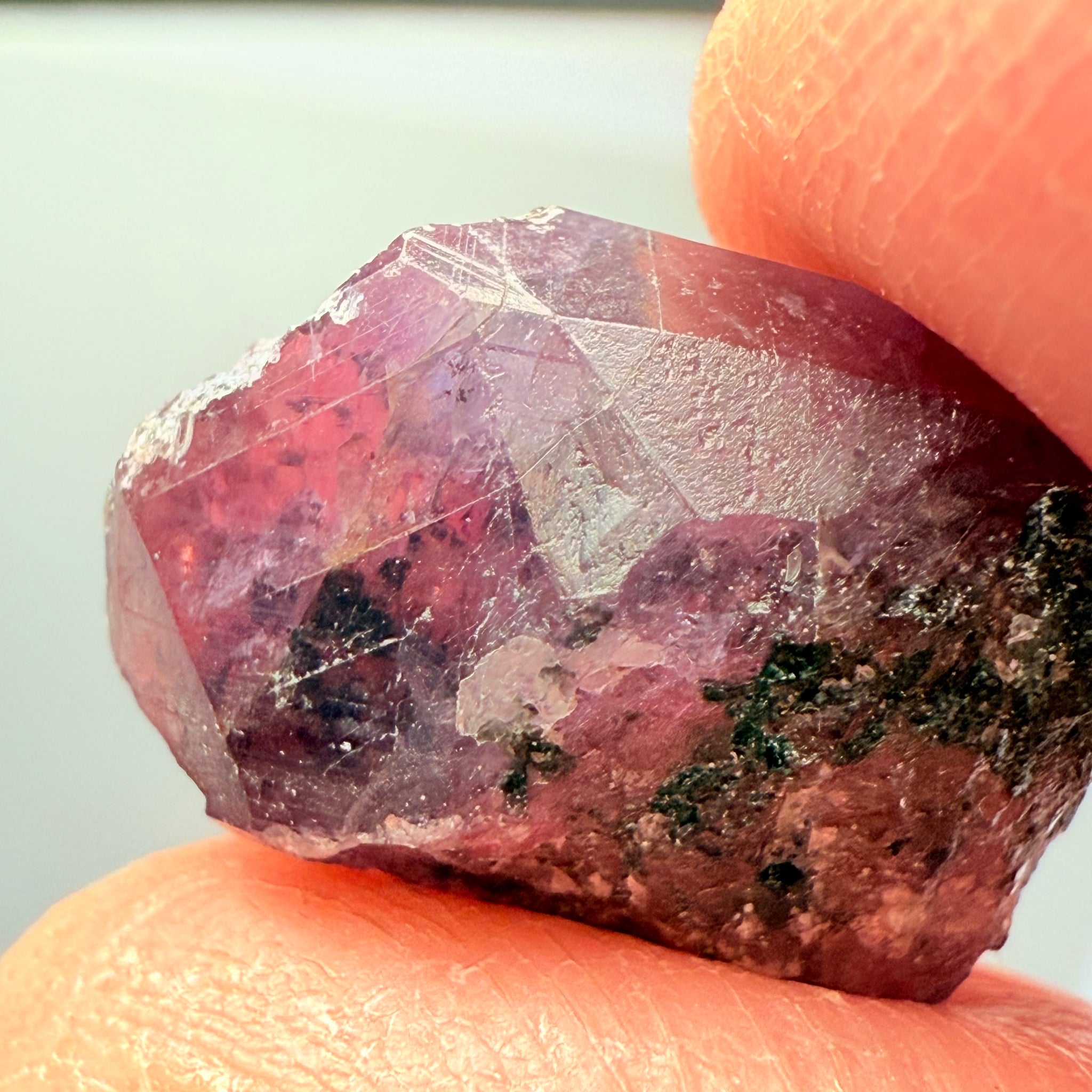 Winza Sapphire Crystal, 24.39ct, Winza, Tanzania, Untreated Unheated