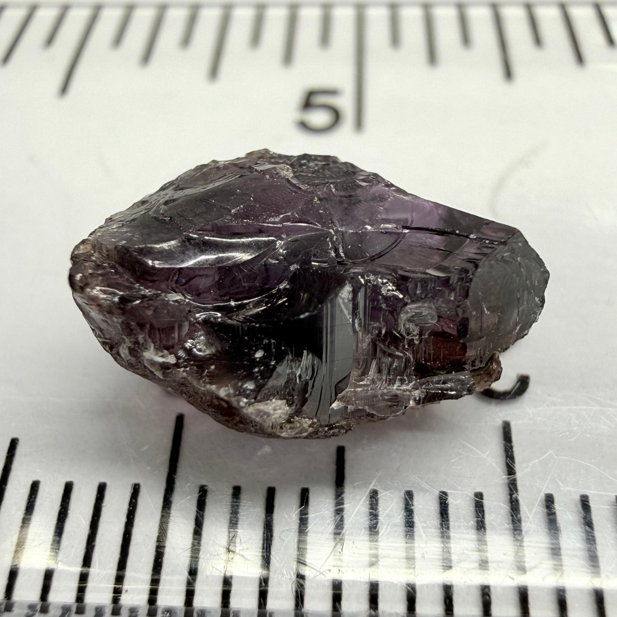 Umba Sapphire Colour Changing, 5.73ct, Umba, Tanzania, Untreated Unheated, vs, shape is flat, colour is dark