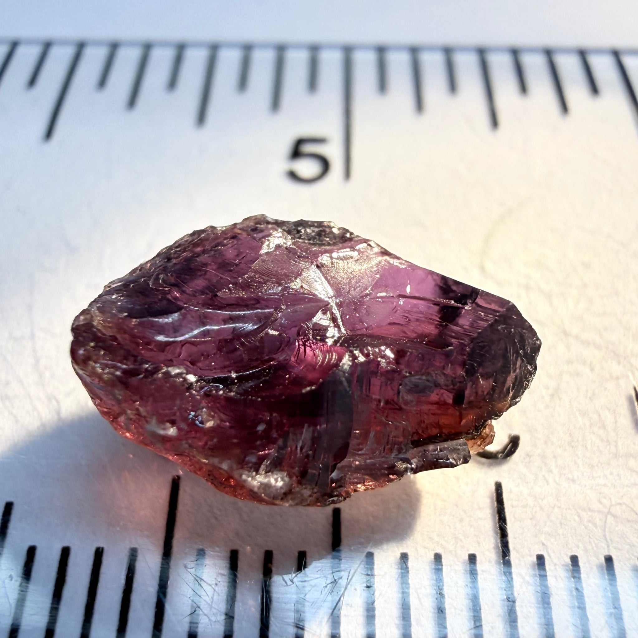 Umba Sapphire Colour Changing, 5.73ct, Umba, Tanzania, Untreated Unheated, vs, shape is flat, colour is dark