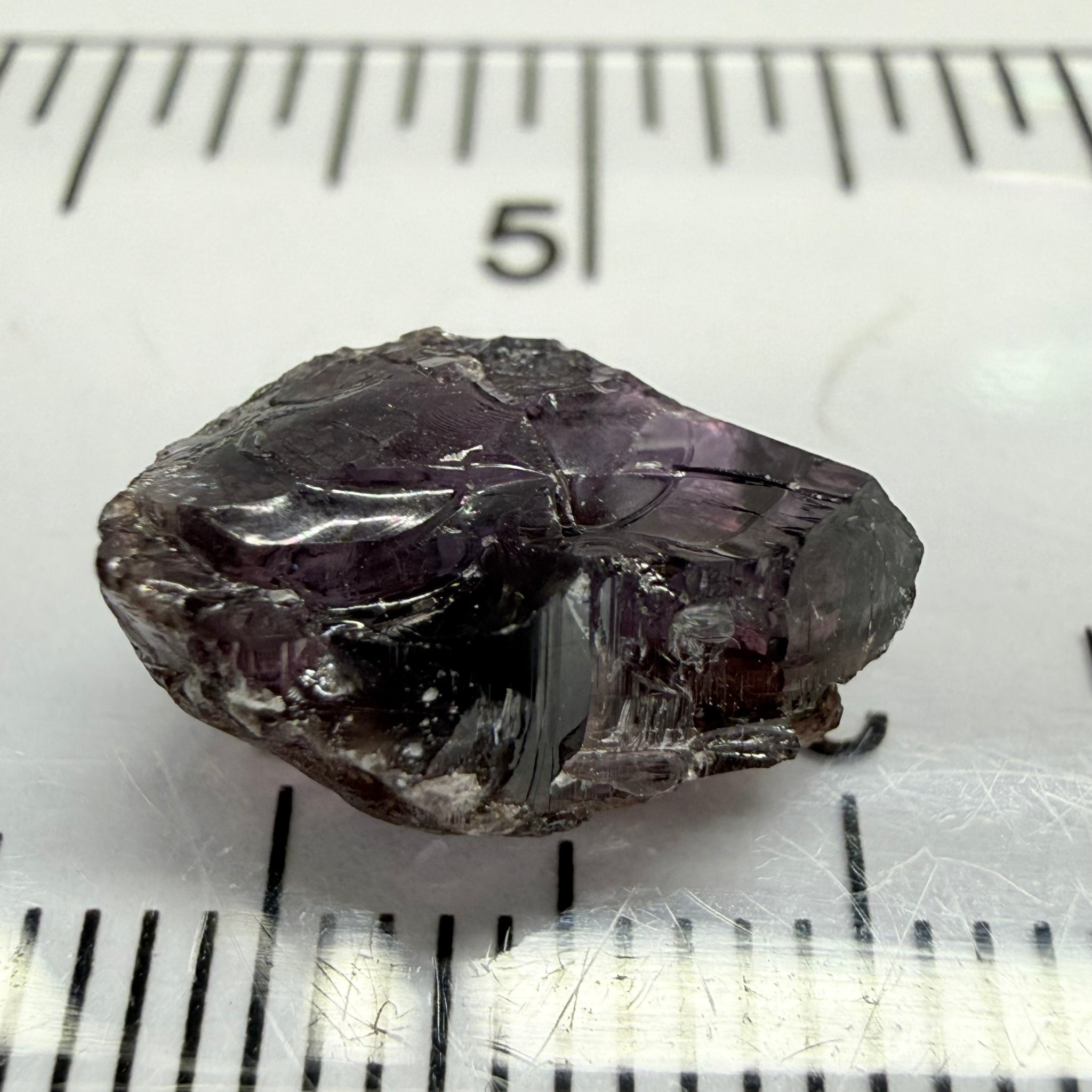 Umba Sapphire Colour Changing, 5.73ct, Umba, Tanzania, Untreated Unheated, vs, shape is flat, colour is dark