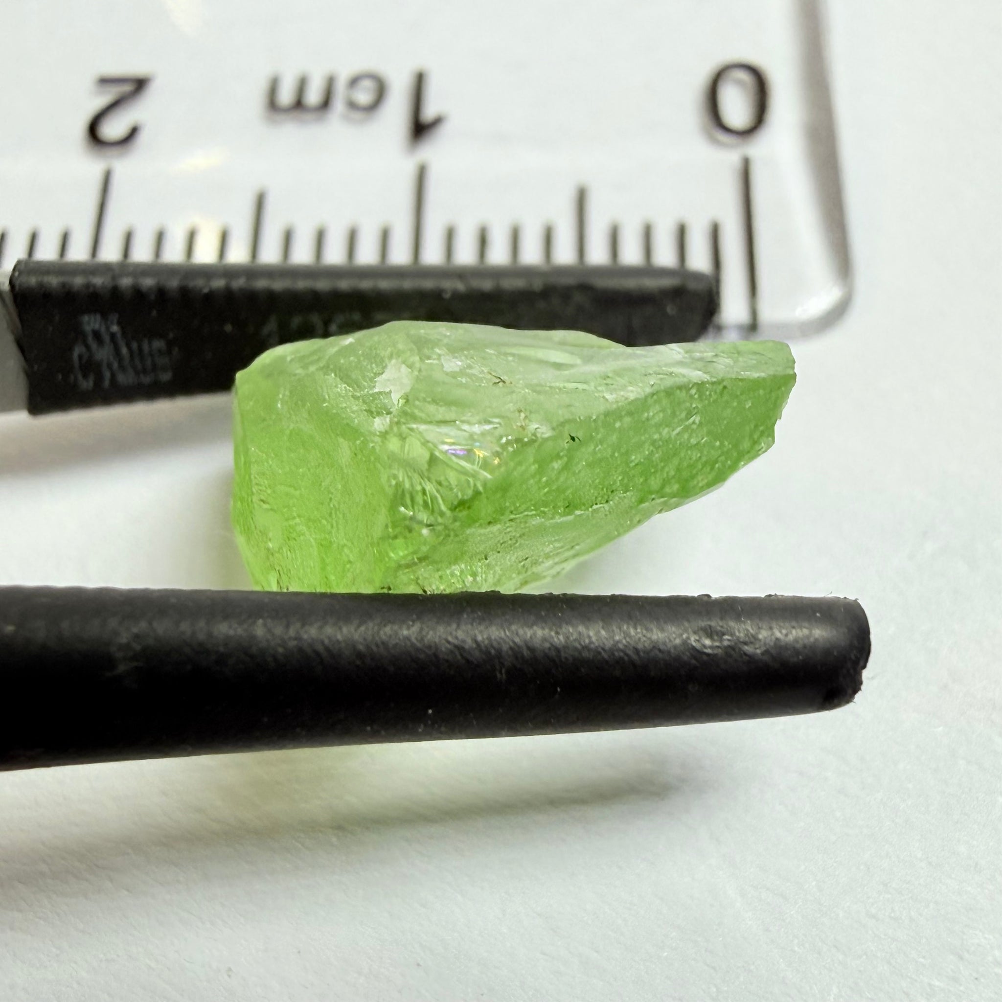 Diopside, 6.35ct, Merelani, Tanzania, Untreated Unheated, vvs-if, flattish shape, see pics