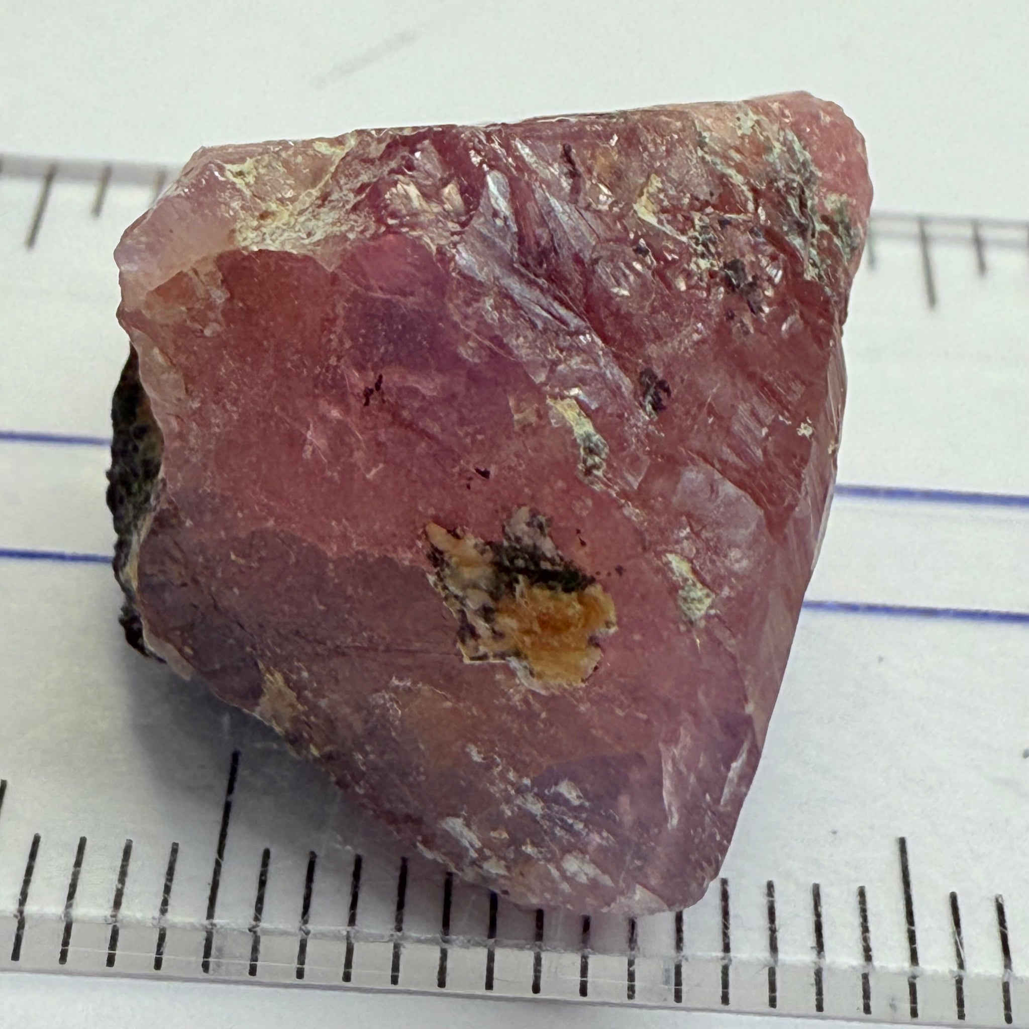 Winza Sapphire Crystal, 43.66ct, Winza, Tanzania, Untreated Unheated