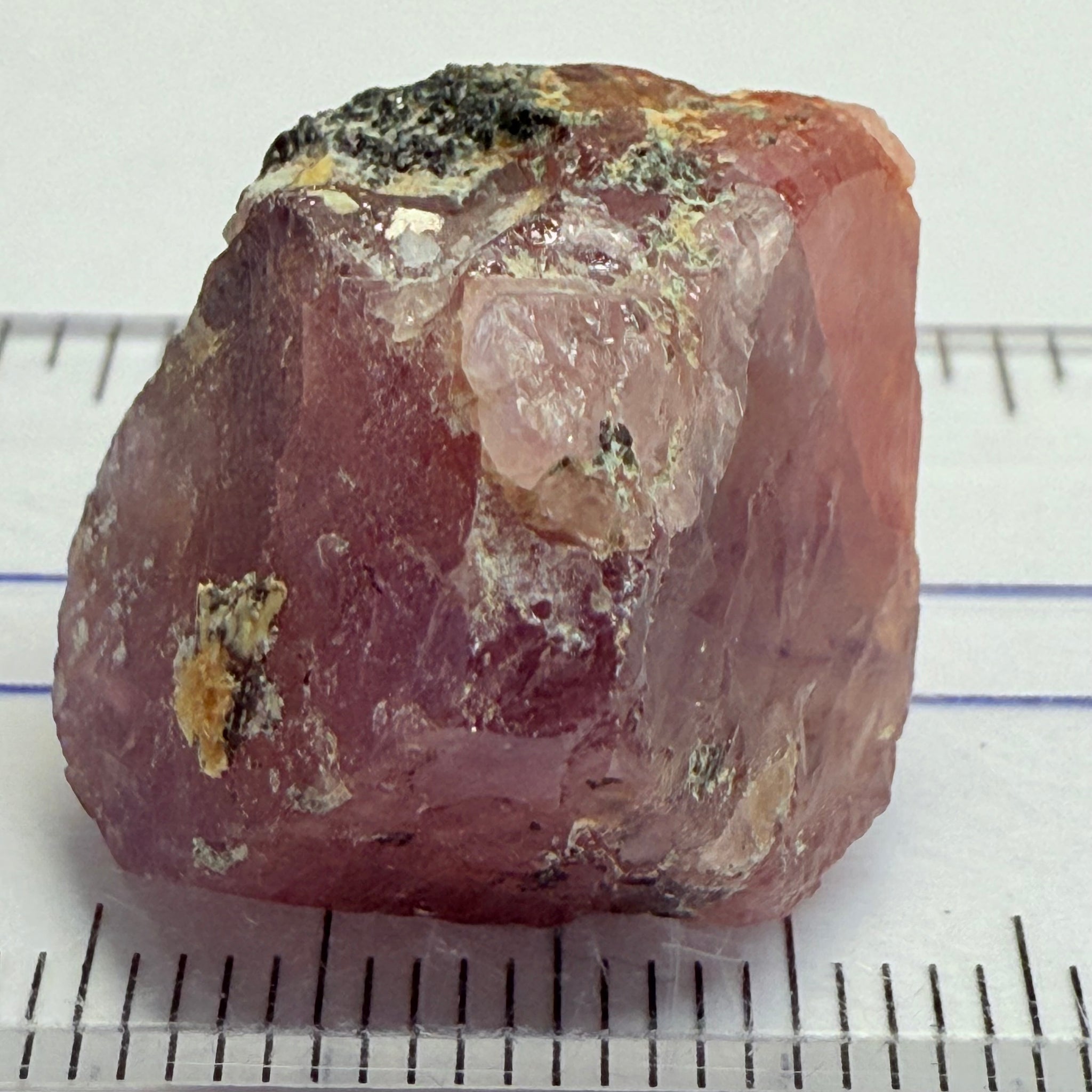 Winza Sapphire Crystal, 43.66ct, Winza, Tanzania, Untreated Unheated