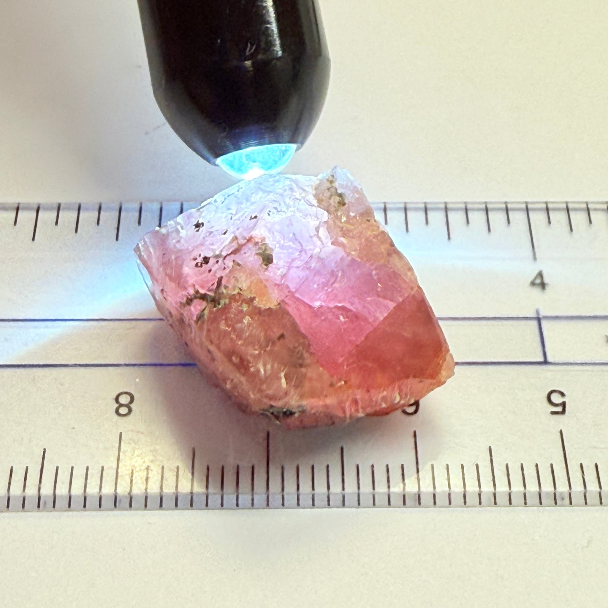 Winza Sapphire Crystal, 43.66ct, Winza, Tanzania, Untreated Unheated