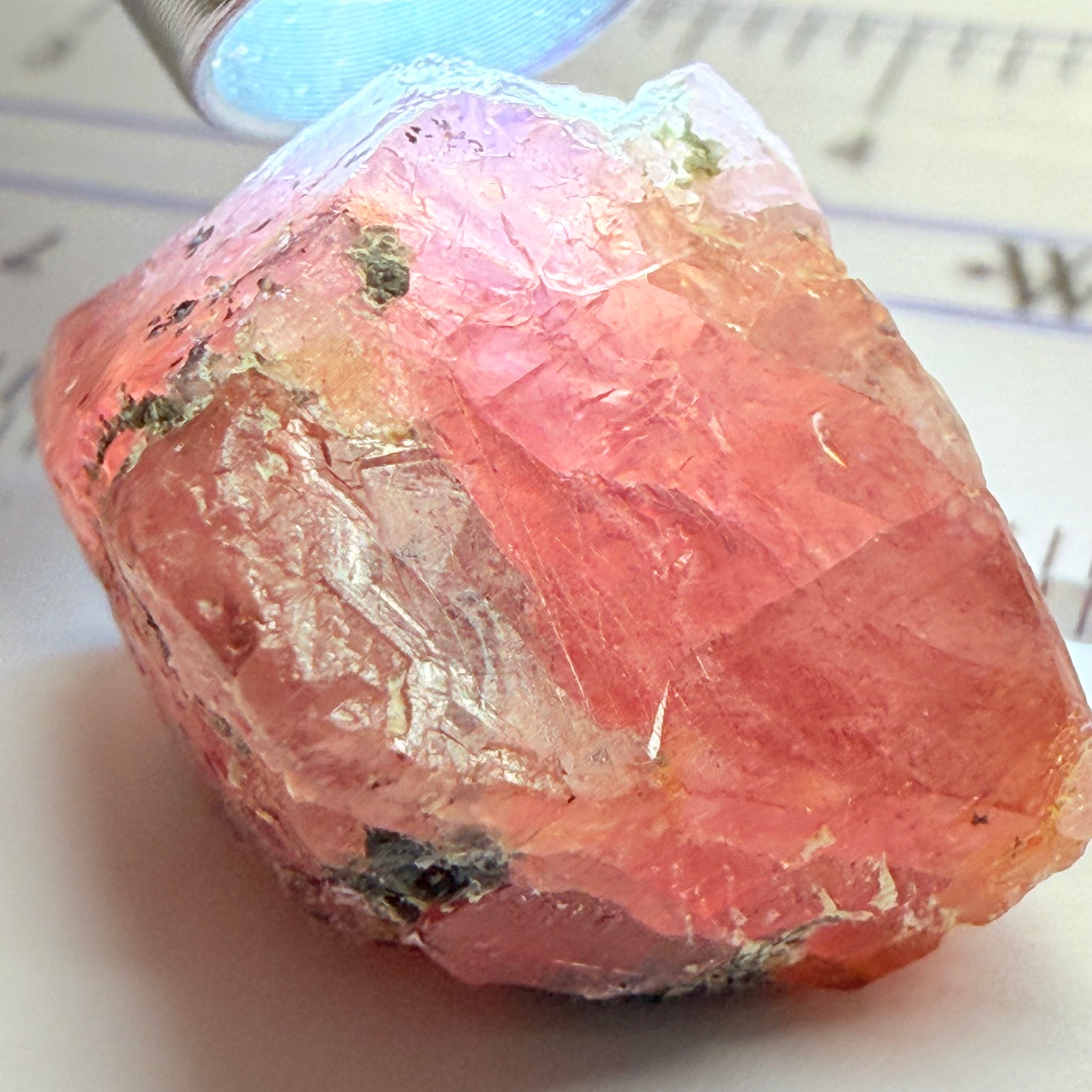 Winza Sapphire Crystal, 43.66ct, Winza, Tanzania, Untreated Unheated